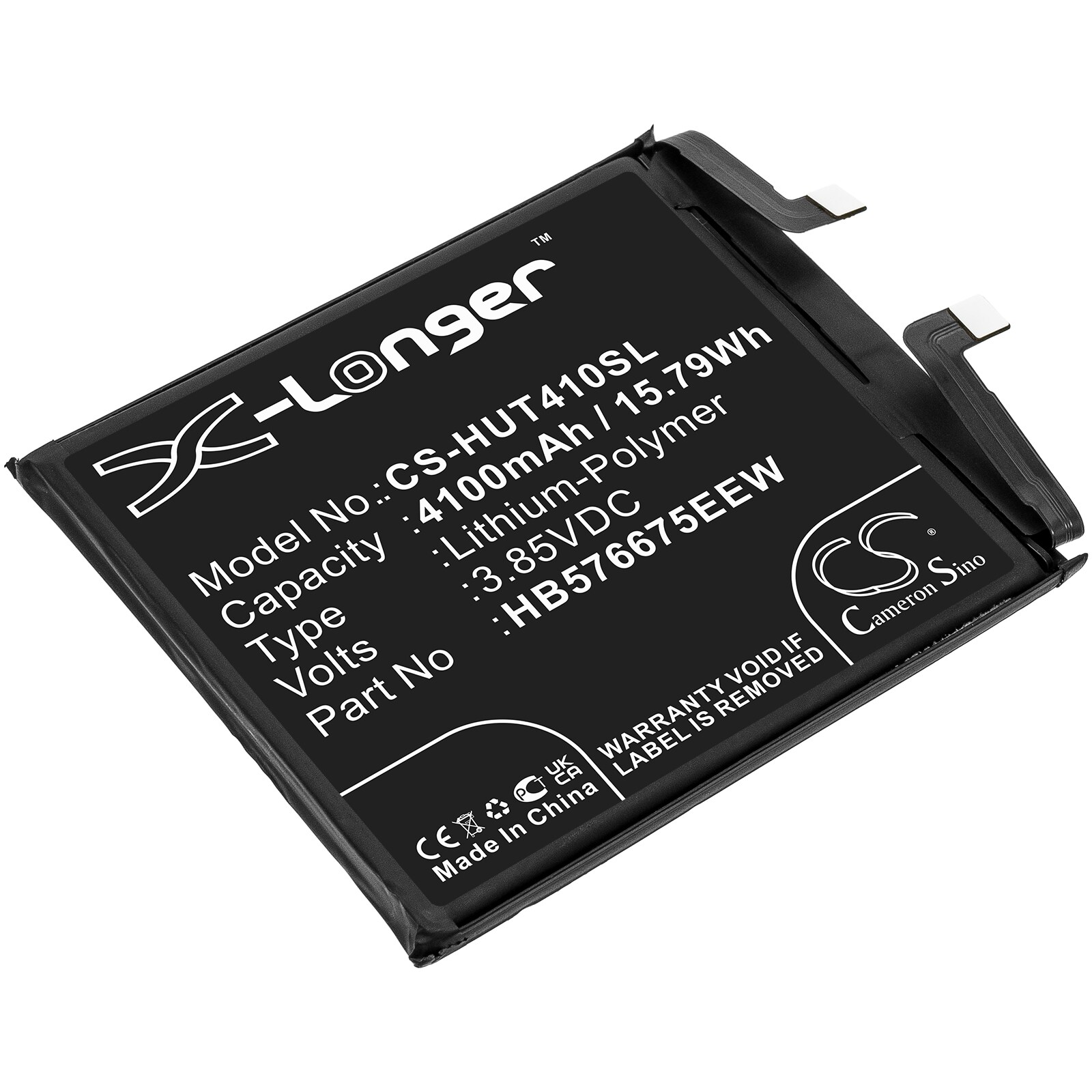 Batteri for SmartPhone, Mobil for Huawei Mate 40 Pro, NOH-AN00, NOH-TN00 og andre.