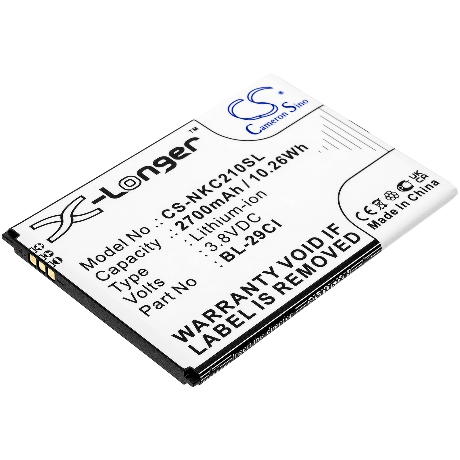 Batteri for SmartPhone, Mobil for Nokia C21, C20, C10