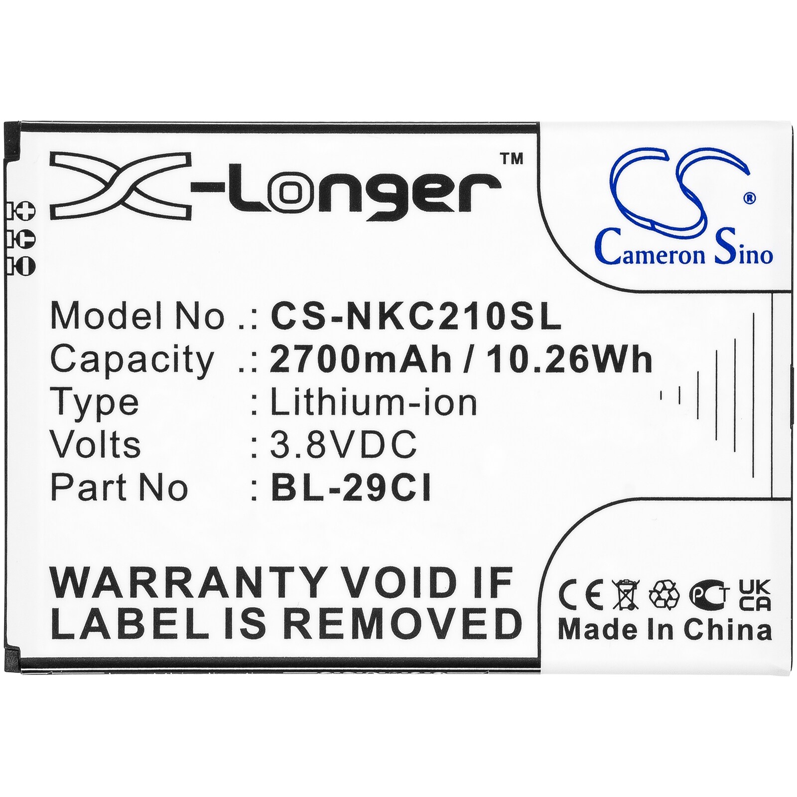 Batteri for SmartPhone, Mobil for Nokia C21, C20, C10