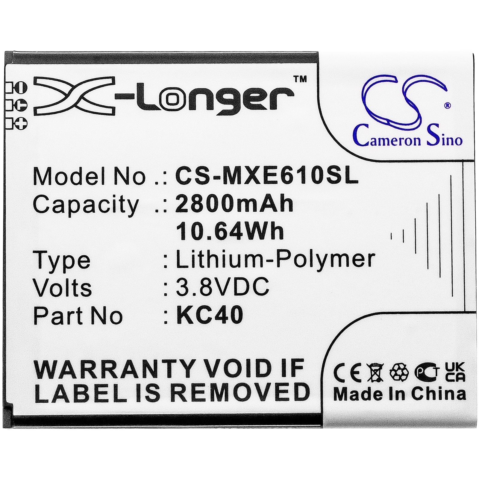 Batteri for SmartPhone, Mobil for Lenovo K10 2019, K10 2019 Global, XT2025-3