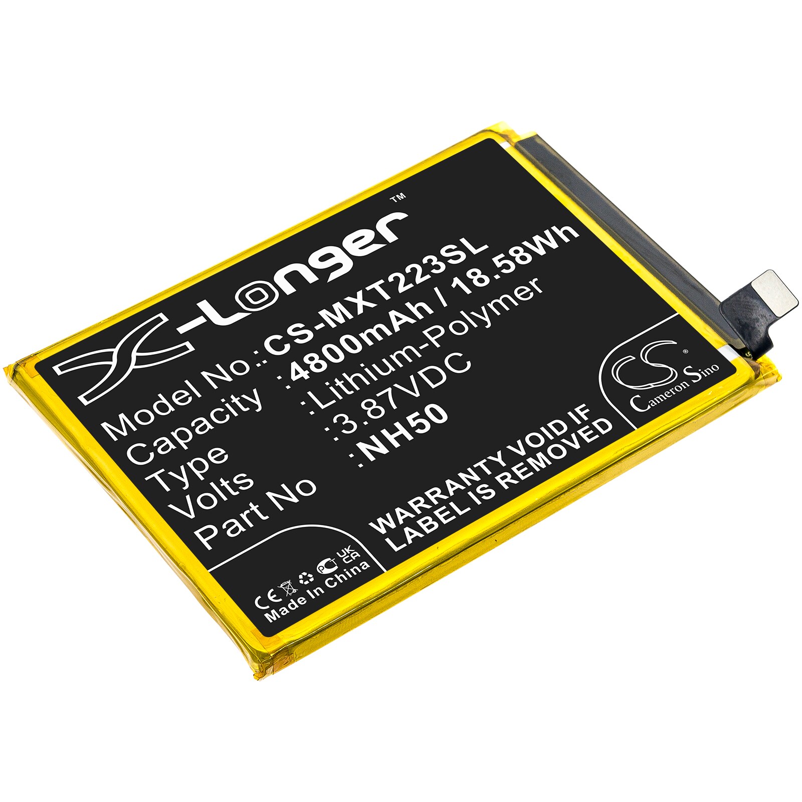 Batteri for SmartPhone, Mobil for Motorola Moto G22, XT2231-1, XT2231-2