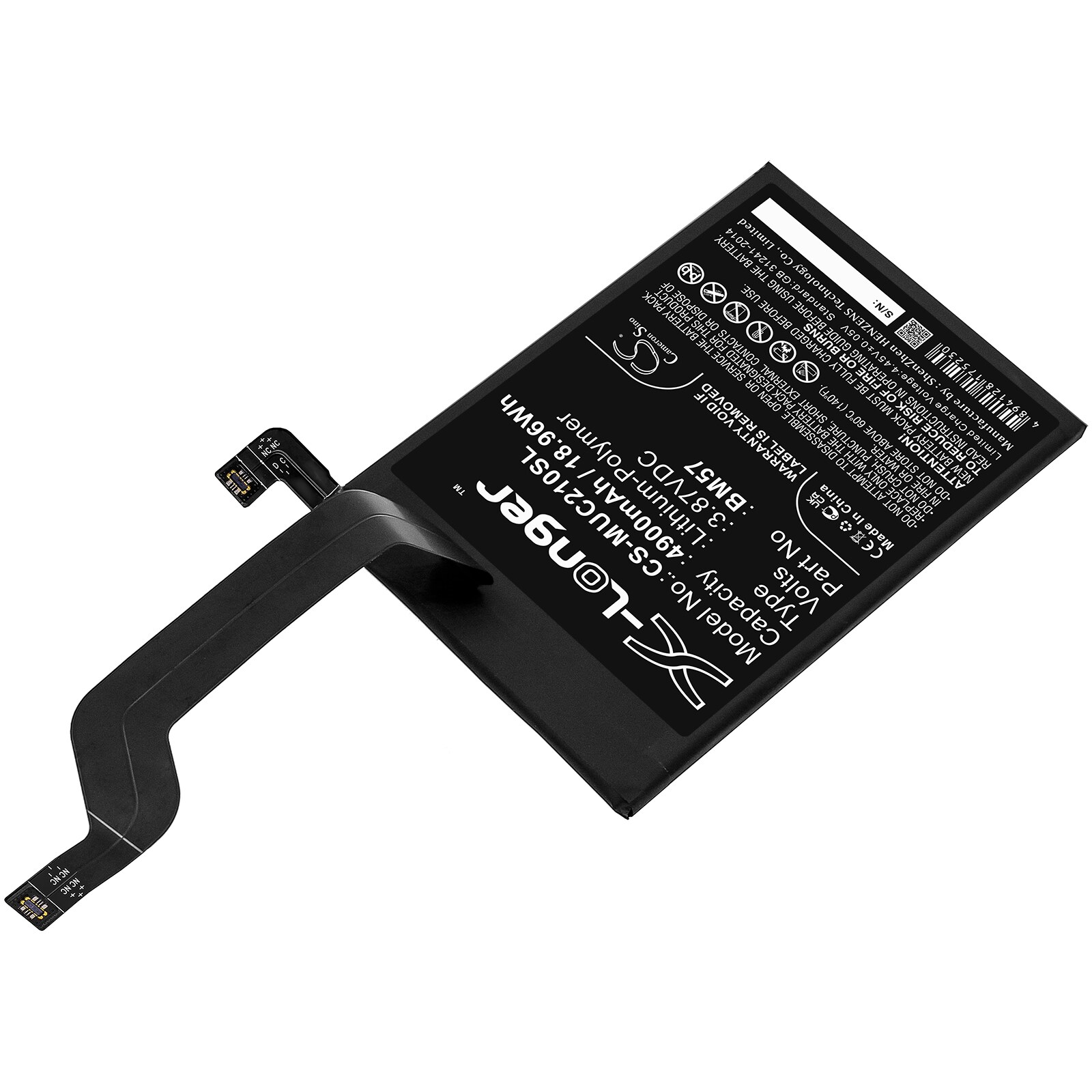Batteri for SmartPhone, Mobil for Xiaomi Redmi Note 10 Pro