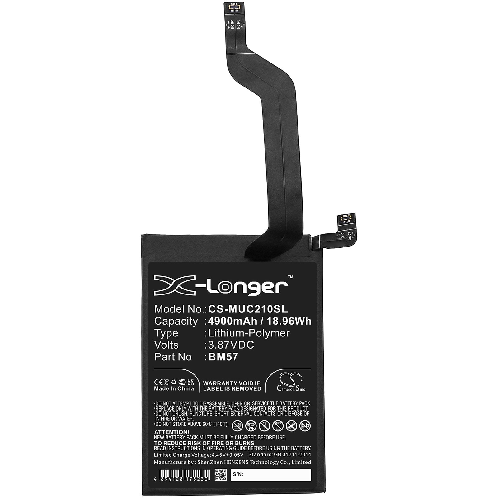Batteri for SmartPhone, Mobil for Xiaomi Redmi Note 10 Pro
