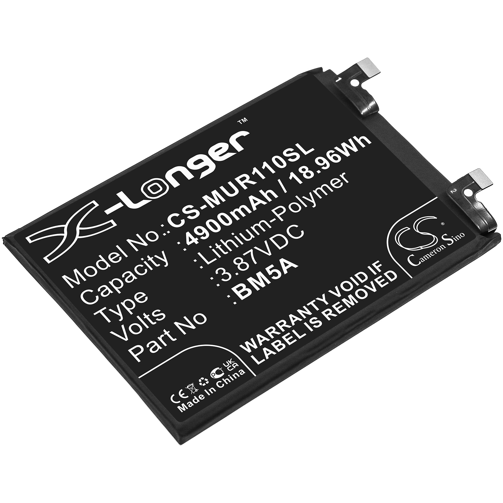 Batteri for SmartPhone, Mobil for Xiaomi Redmi Note 11 Pro, 21091116C, Note 11i 5G og andre.
