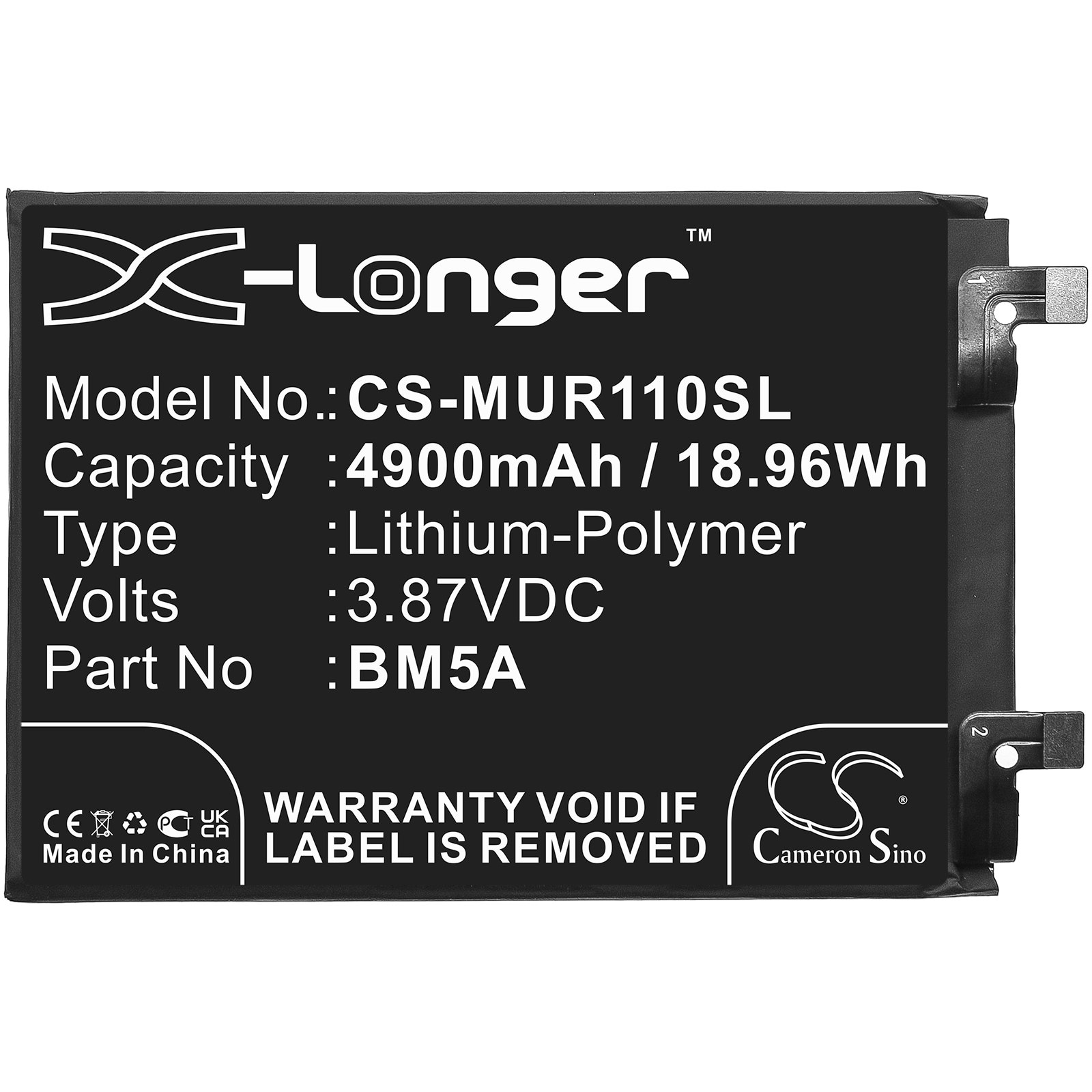 Batteri for SmartPhone, Mobil for Xiaomi Redmi Note 11 Pro, 21091116C, Note 11i 5G og andre.