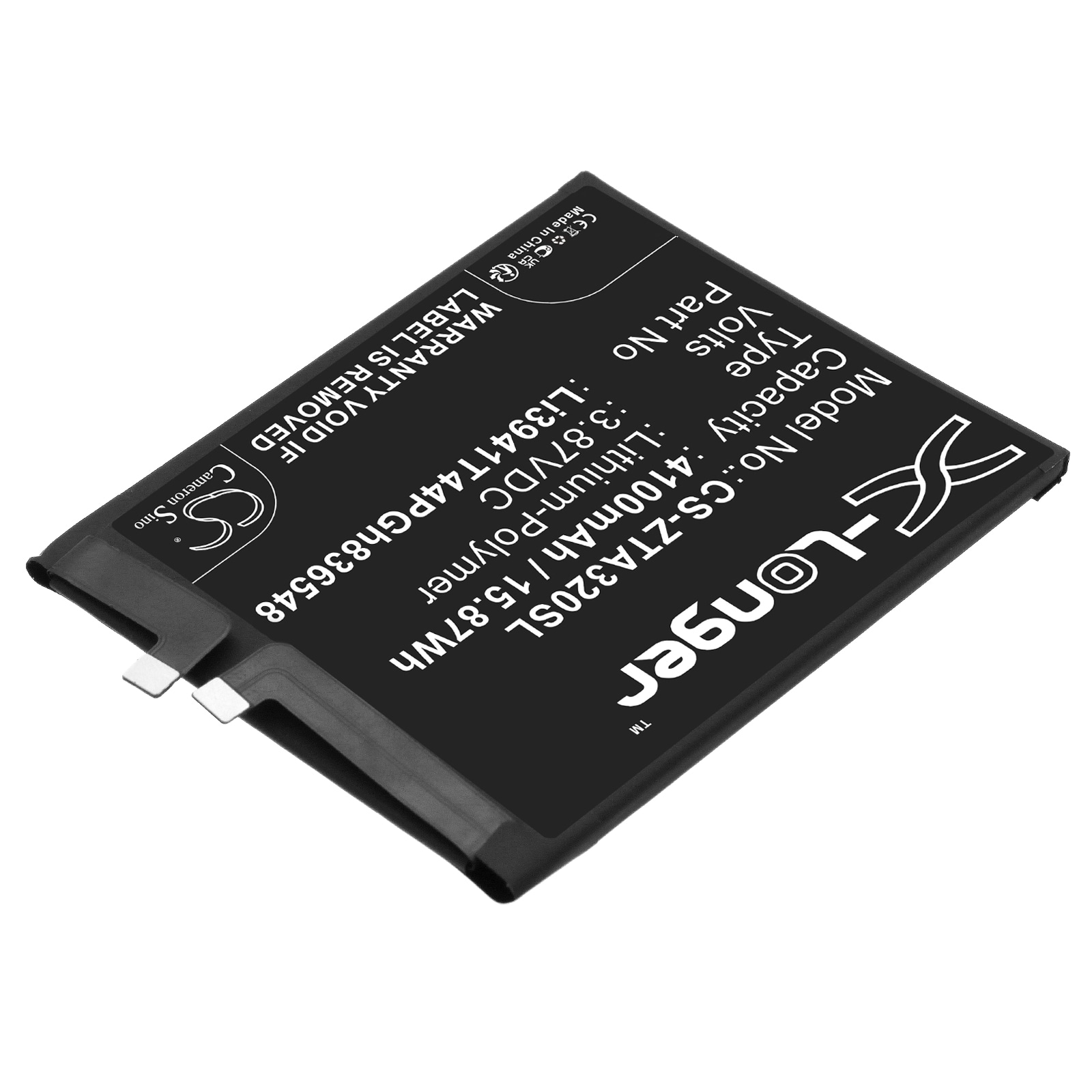 Batteri for SmartPhone, Mobil for ZTE Axon 30, A2322