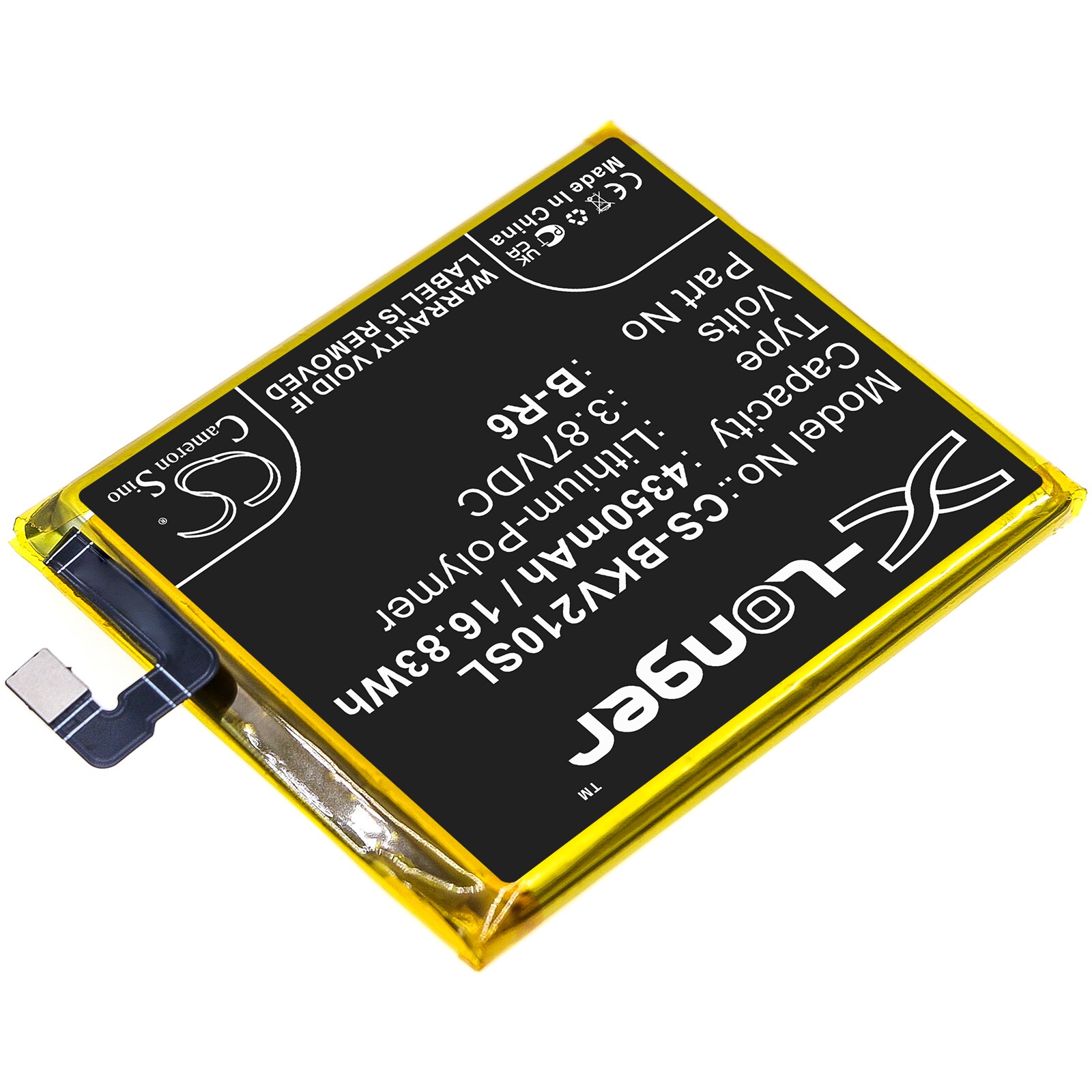 Batteri for smarttelefon, mobil for VIVO X70 Pro, X70 Pro 5G, V2105