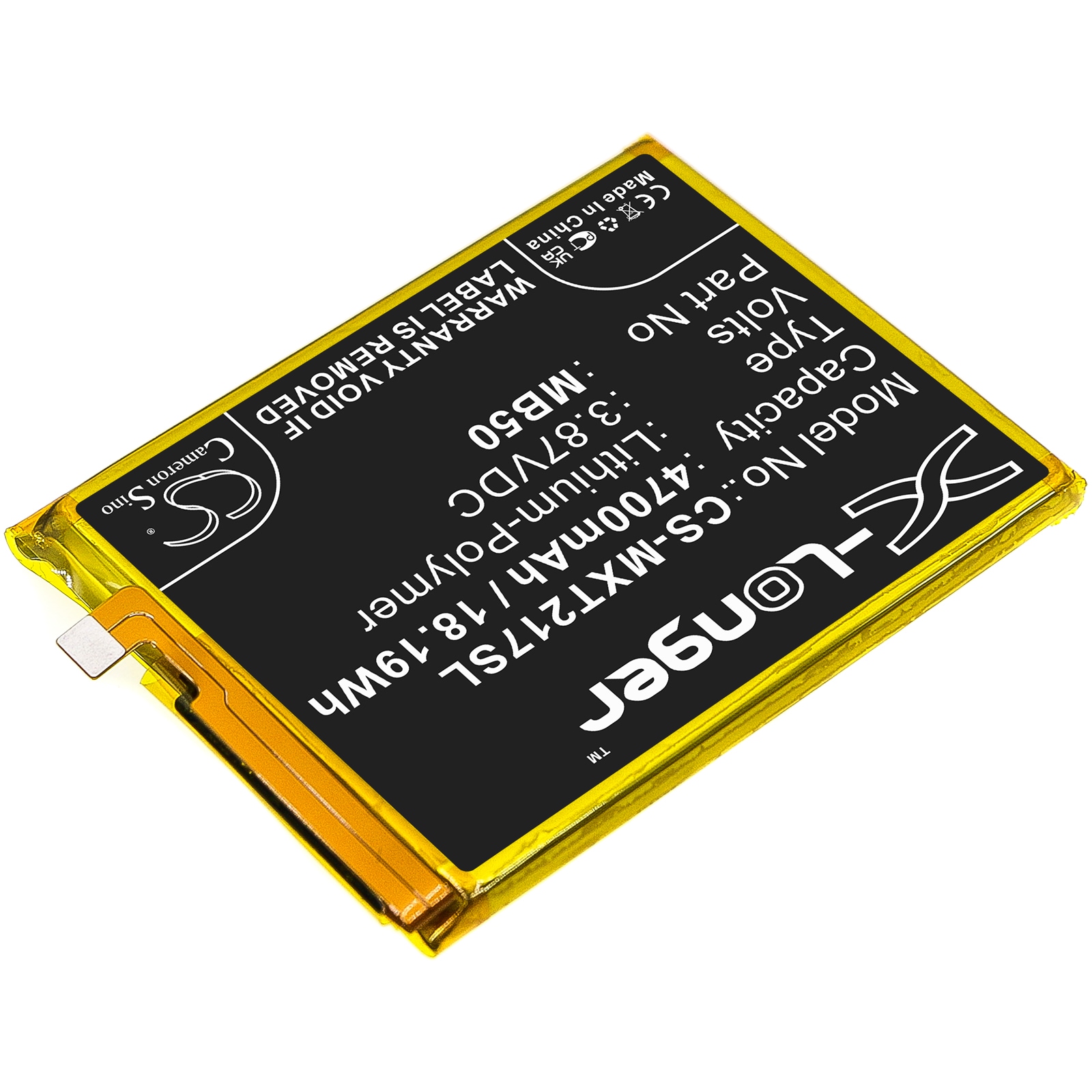 Batteri for SmartPhone, Mobil for Motorola Moto Edge S30, Moto Edge S30 5G 2021 og andre.
