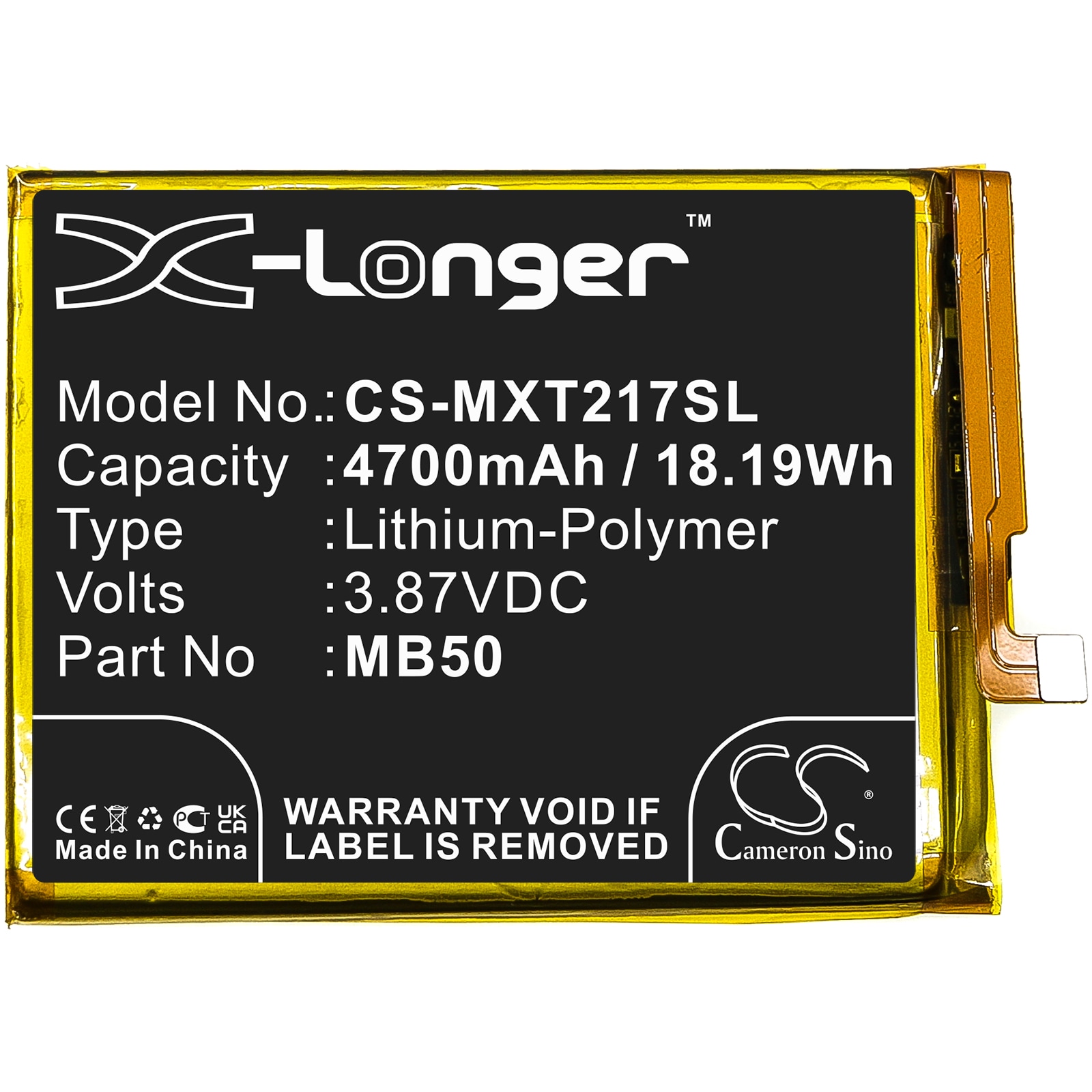 Batteri for SmartPhone, Mobil for Motorola Moto Edge S30, Moto Edge S30 5G 2021 og andre.