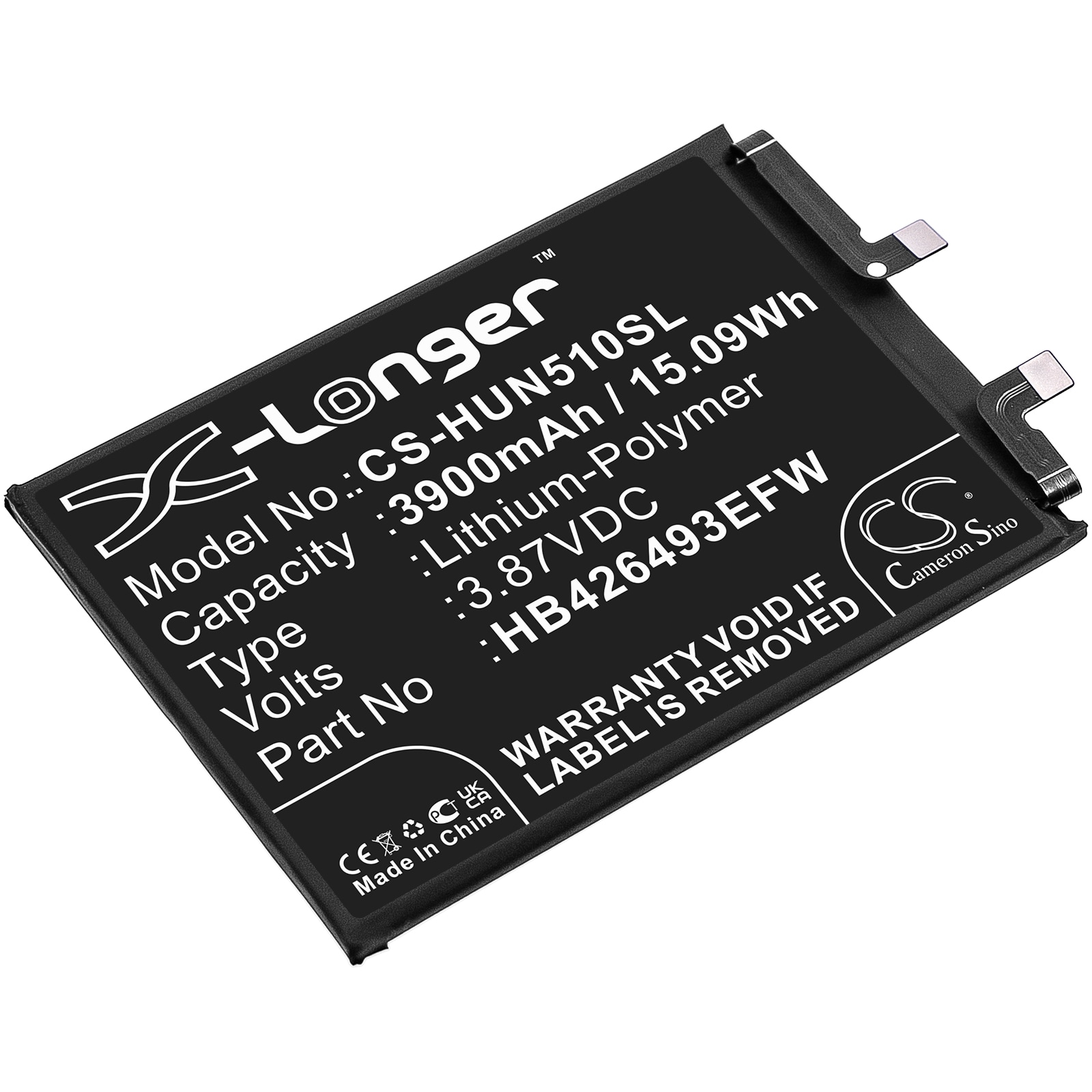 Batteri for SmartPhone, Mobil for Huawei Honor 50 SE, Honor 50 SE 5G, JLH-AN00