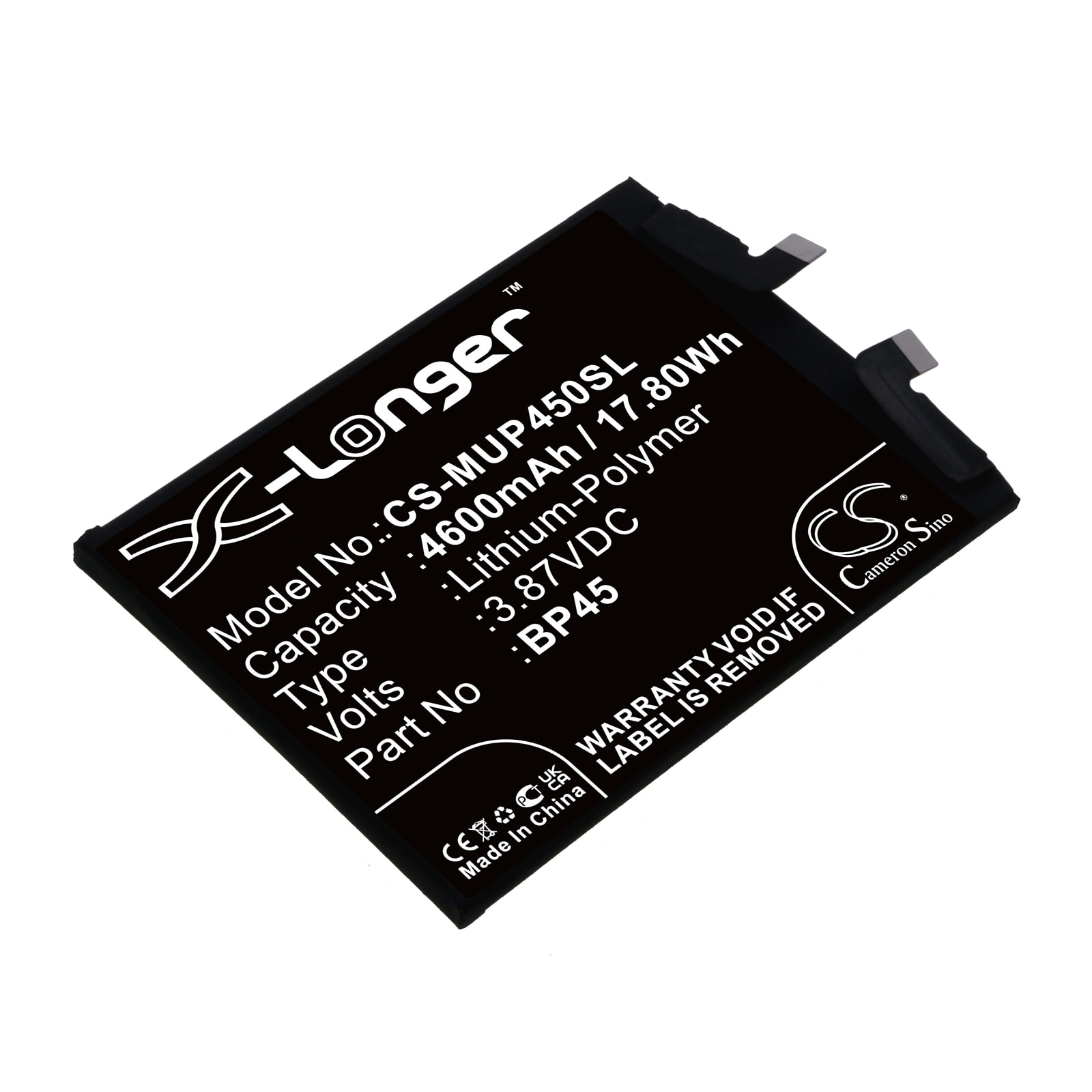Batteri for SmartPhone, Mobil for Xiaomi 12 Pro, 2201122C, 2201122G og andre.