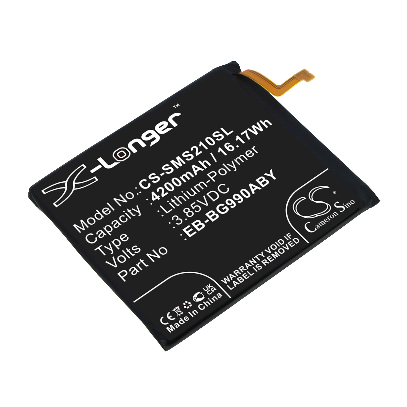 Batteri for SmartPhone, Mobil for Samsung Galaxy S21 FE 5G, SM-G990B og andre.