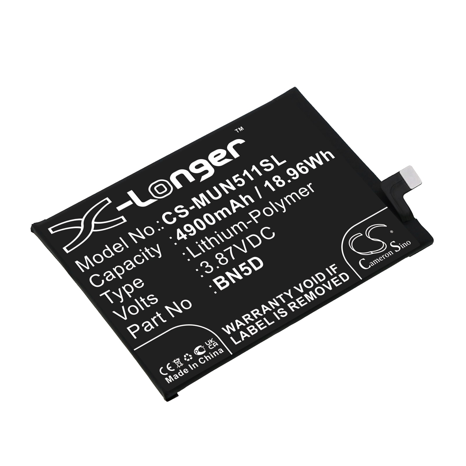 Batteri for SmartPhone, Mobil for Xiaomi Redmi Note 11S, Redmi Note 11S 5G