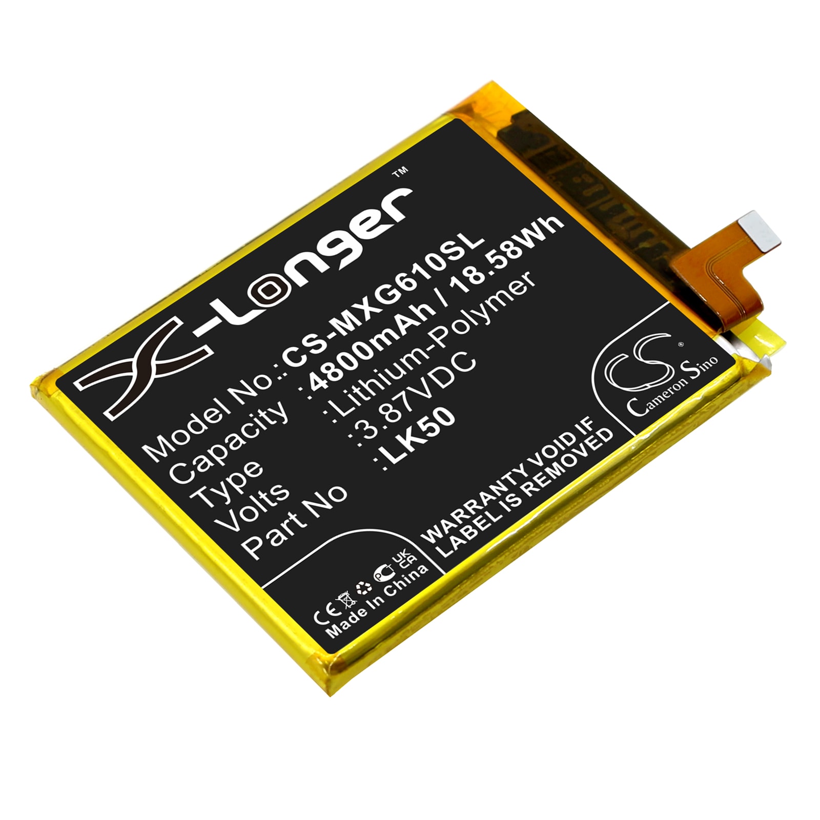 Batteri for SmartPhone, Mobil for Motorola Moto G60s, Moto G60s 2021, XT2133-1 og andre.