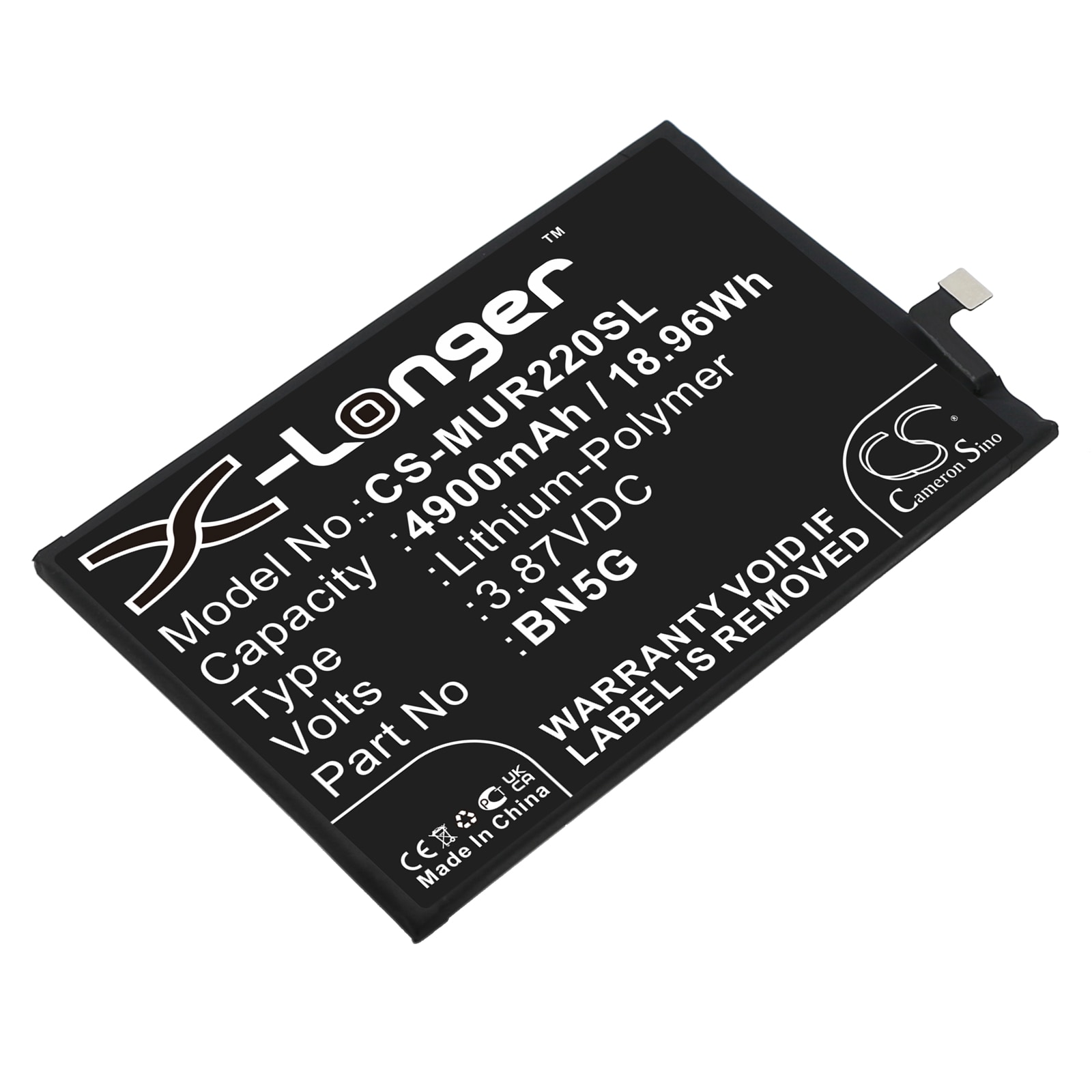 Batteri for SmartPhone, Mobil for Xiaomi Redmi 10C, 220333QAG, 220333QBI og andre.