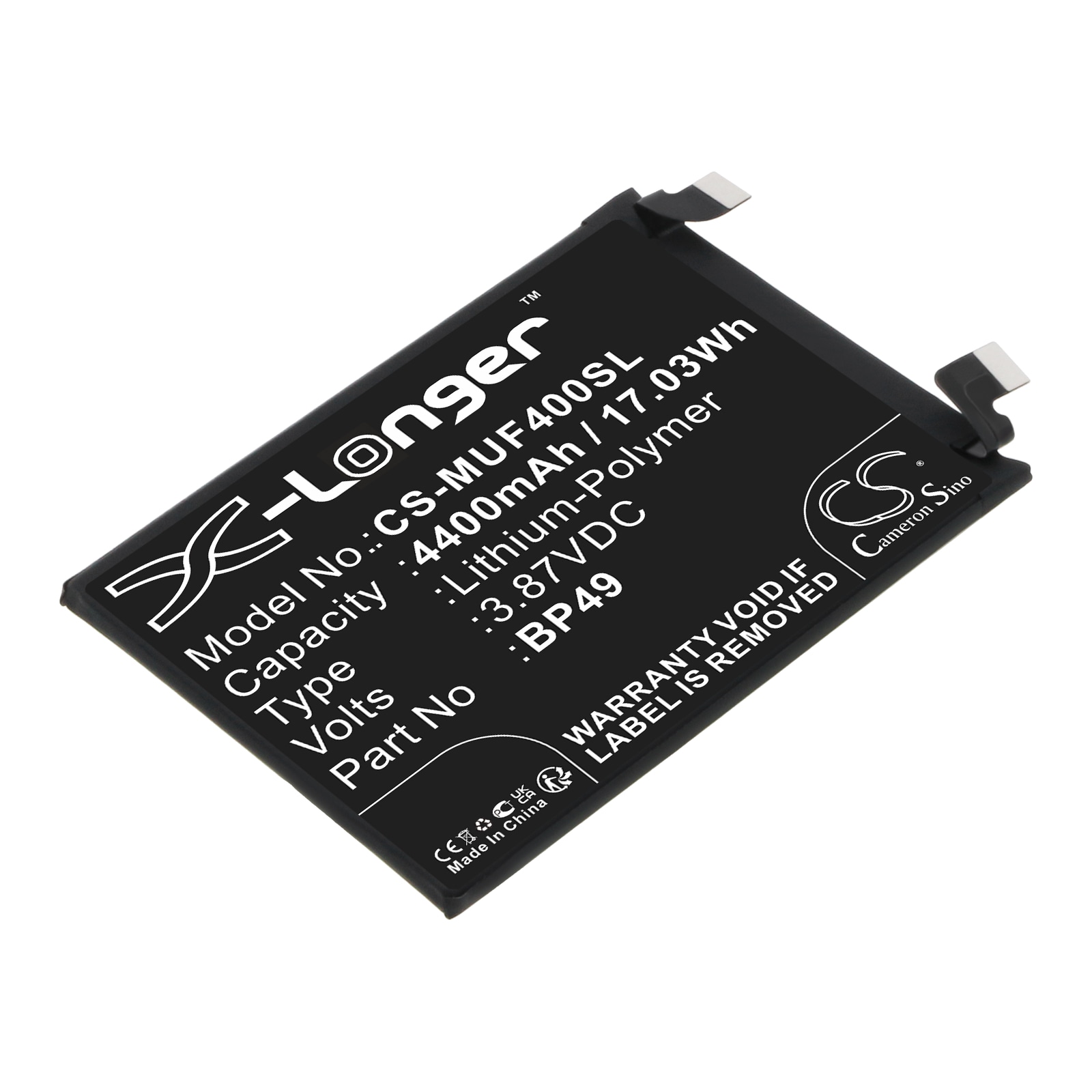 Batteri for smarttelefon, mobil for Poco F4 5G, 22021211RG, 22021211RI