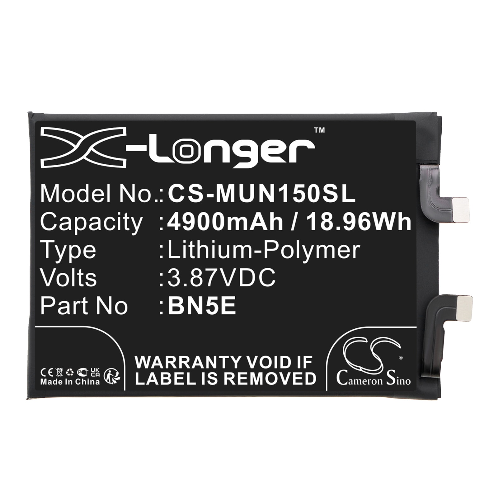 Batteri for SmartPhone, Mobil for Xiaomi Redmi Note 11E Pro