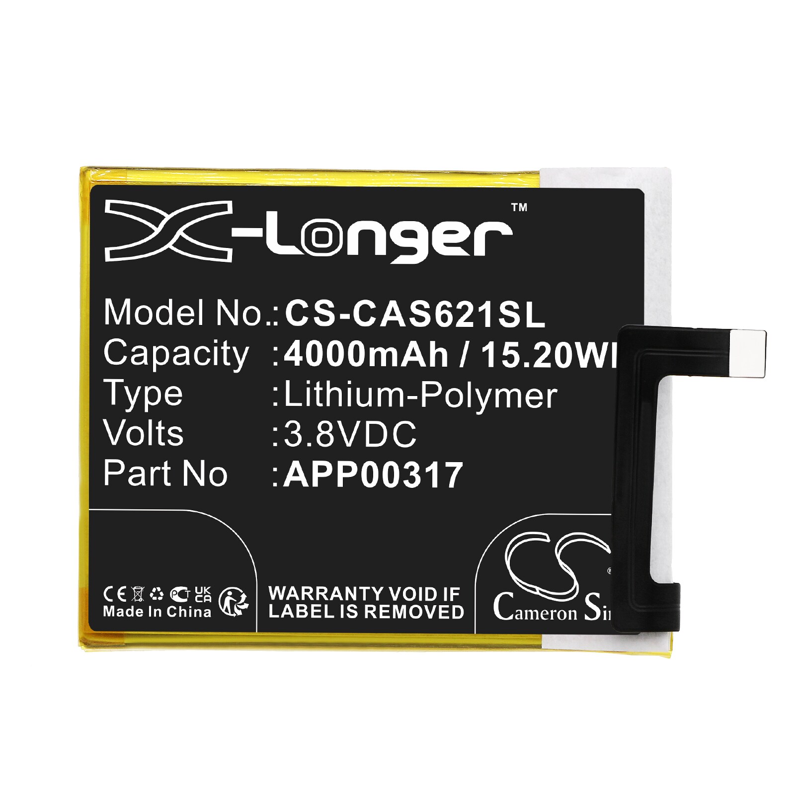 Batteri for SmartPhone, Mobil for CAT S62 Pro