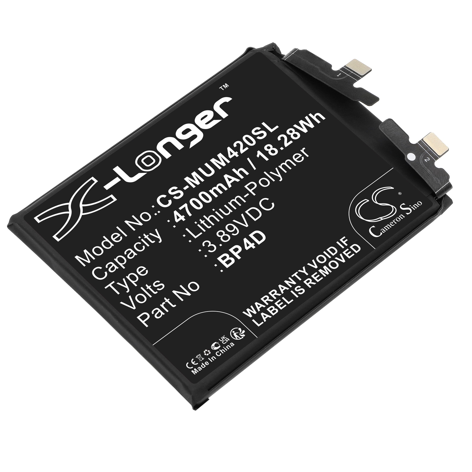 Batteri for SmartPhone, Mobil for Xiaomi 13 Pro, Mi 13 Pro 5G, 2210132C og andre.