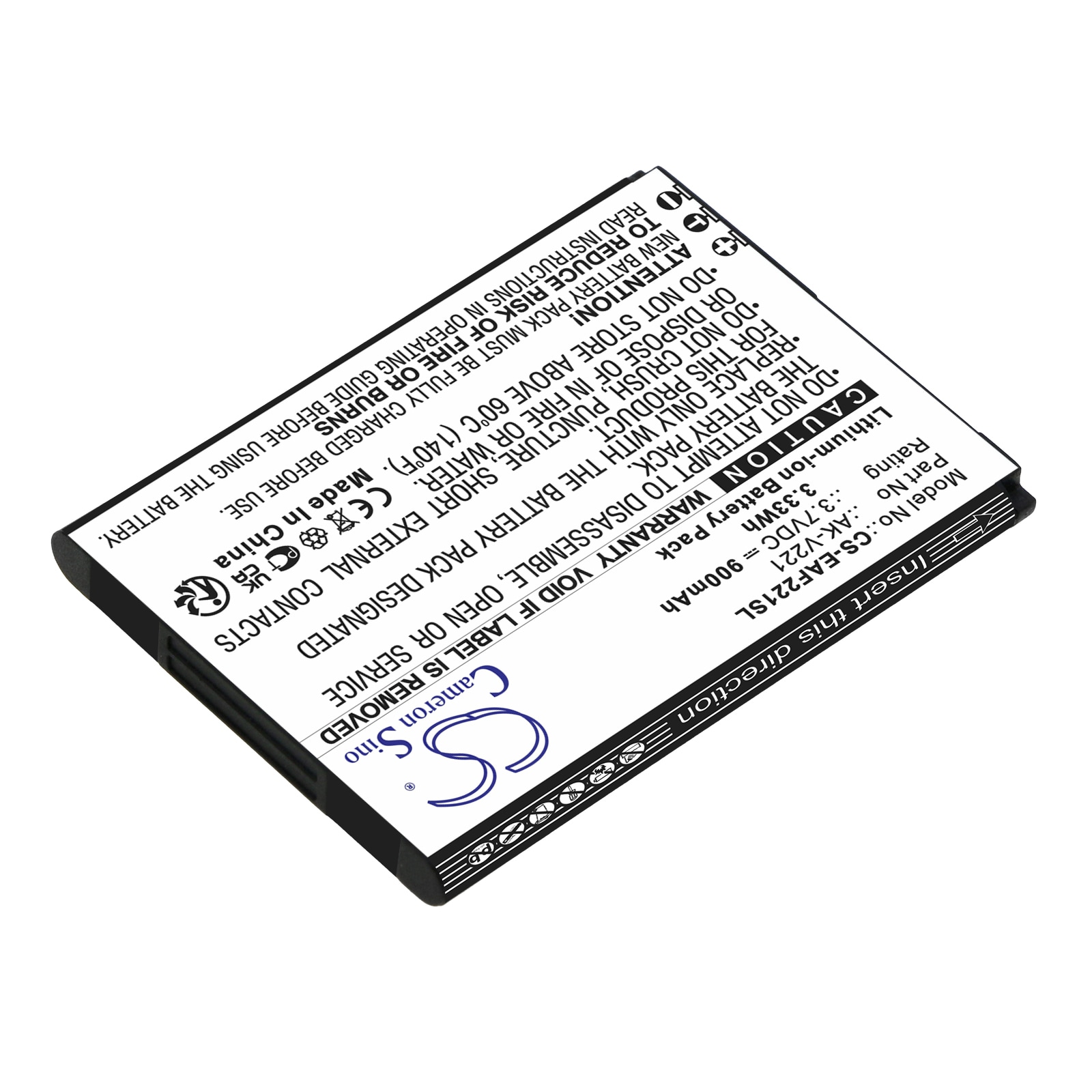 Batteri for SmartPhone, Mobil for Emporia Flip V221, Active glam V221 4G og andre.
