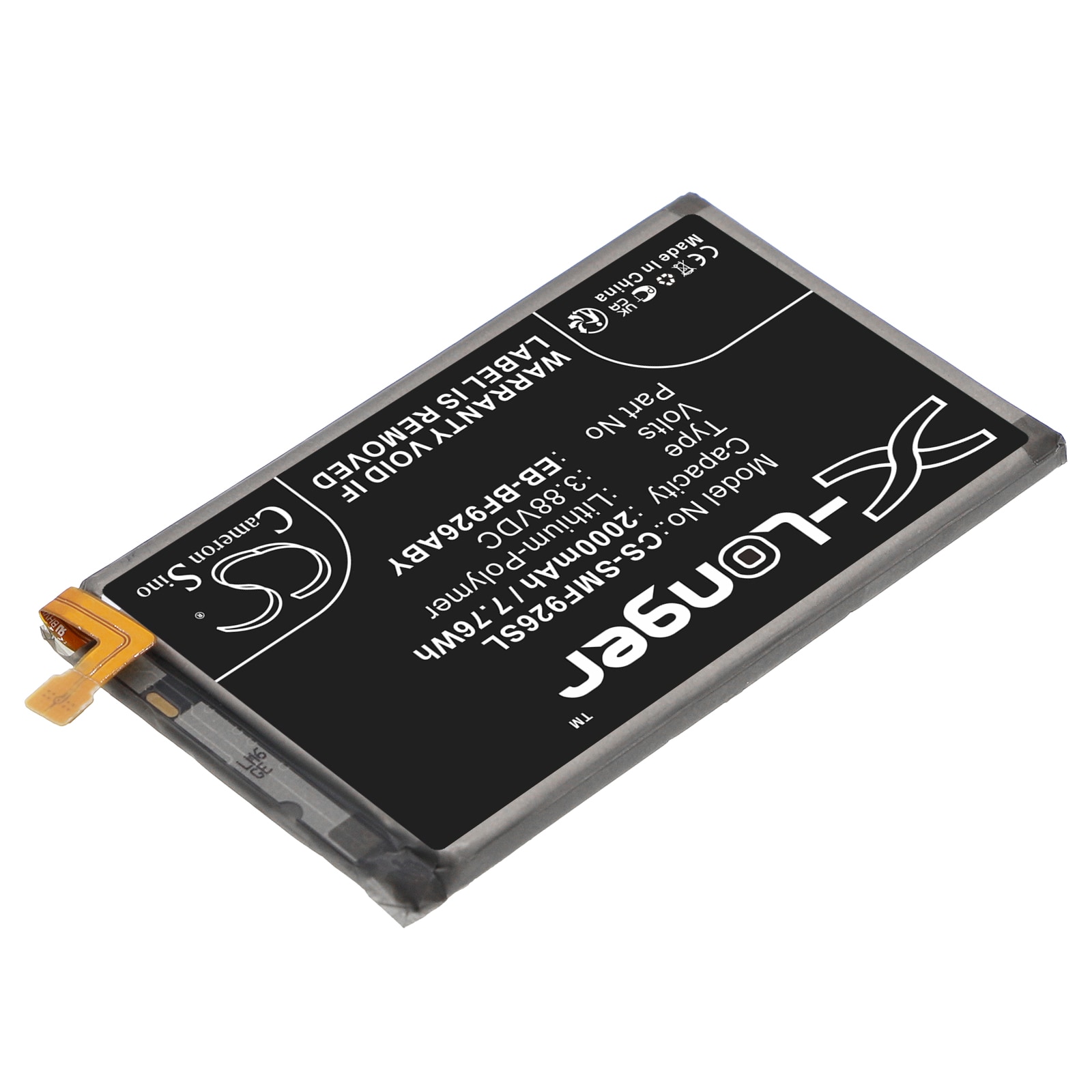Batteri for SmartPhone, Mobil for Samsung Galaxy Z Fold3, Galaxy Z Fold 3 5G og andre.