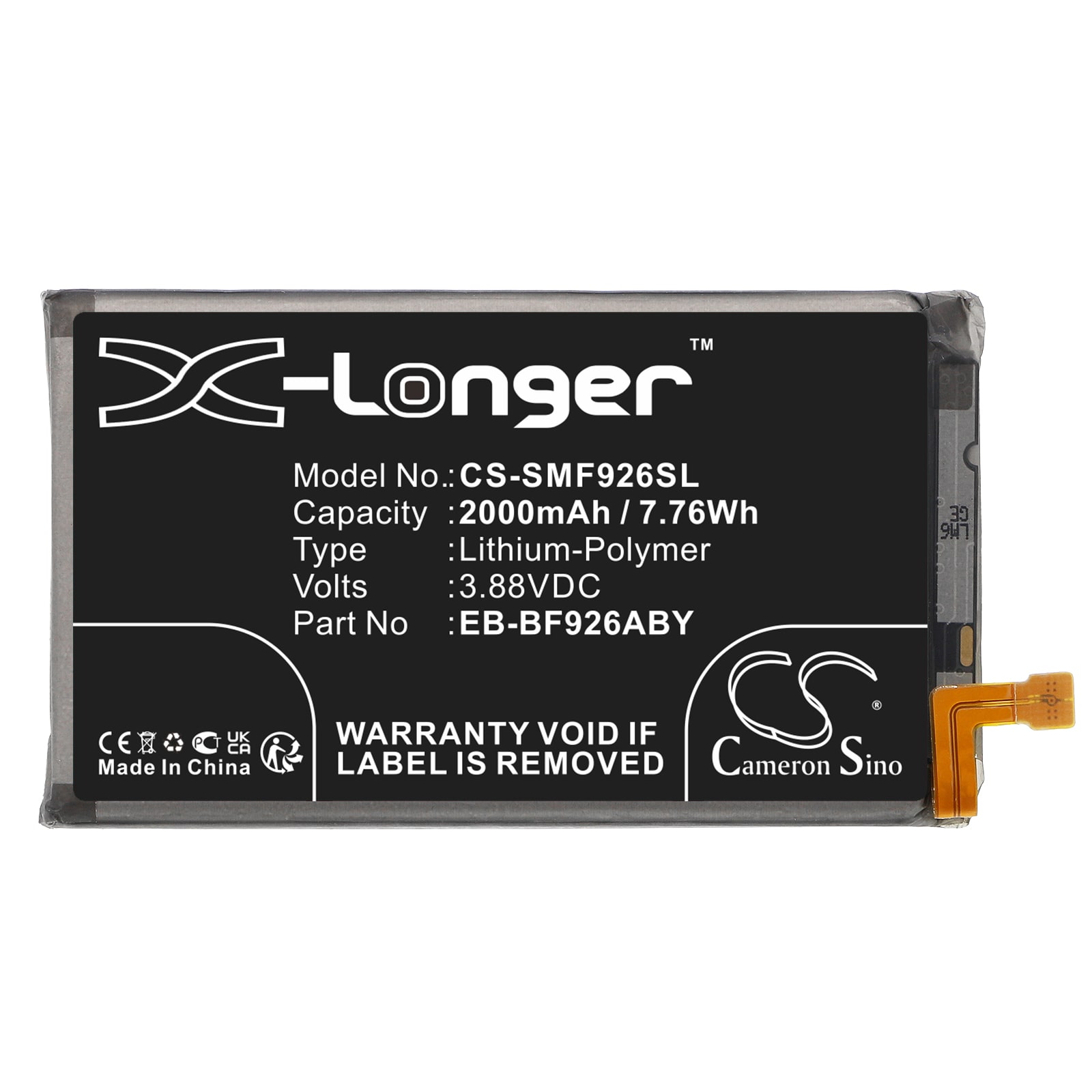 Batteri for SmartPhone, Mobil for Samsung Galaxy Z Fold3, Galaxy Z Fold 3 5G og andre.