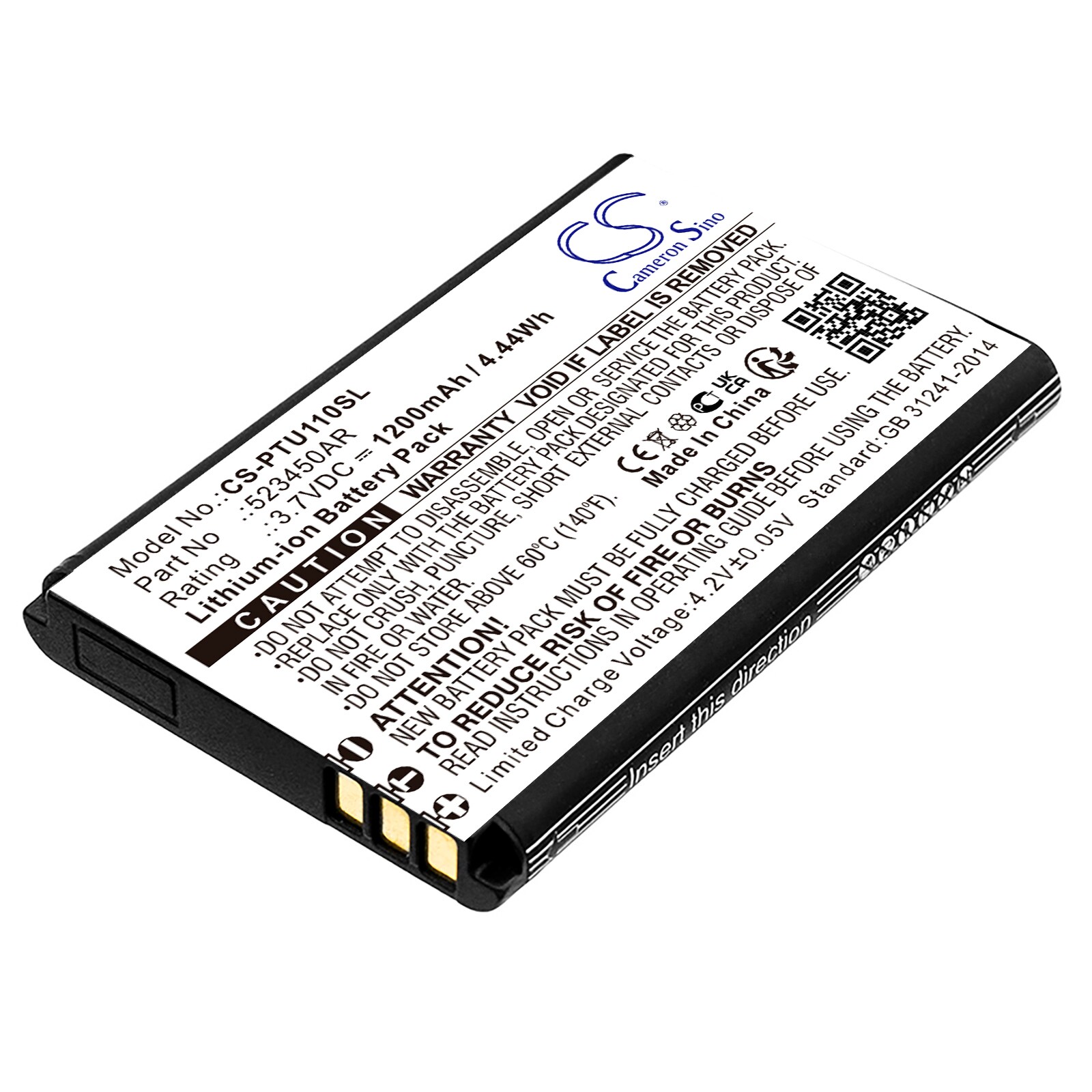 Batteri for SmartPhone, Mobil for Techniphone ISI 2