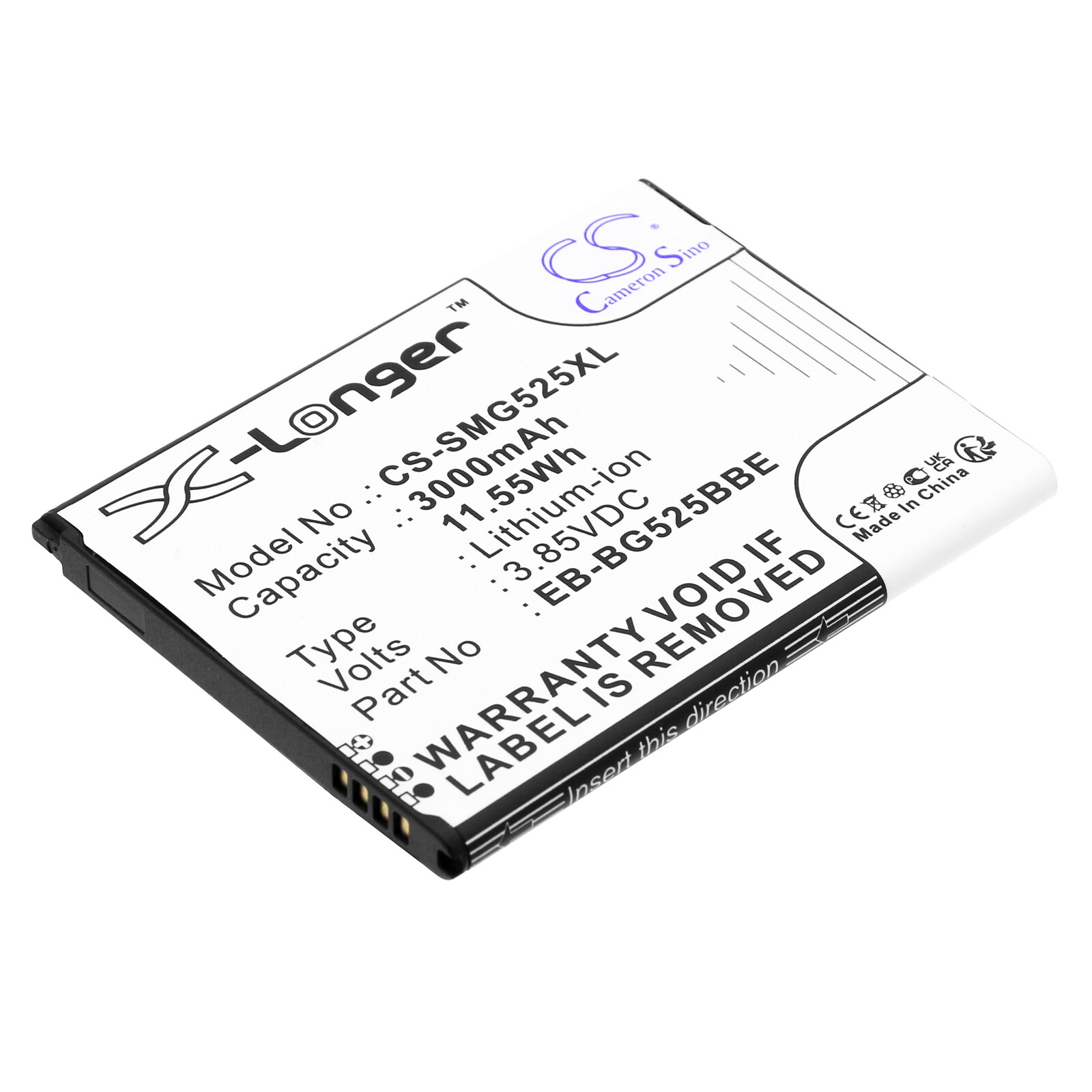 Batteri for SmartPhone, Mobil for Samsung Galaxy XCover 5 2021, SM-G525F og andre.