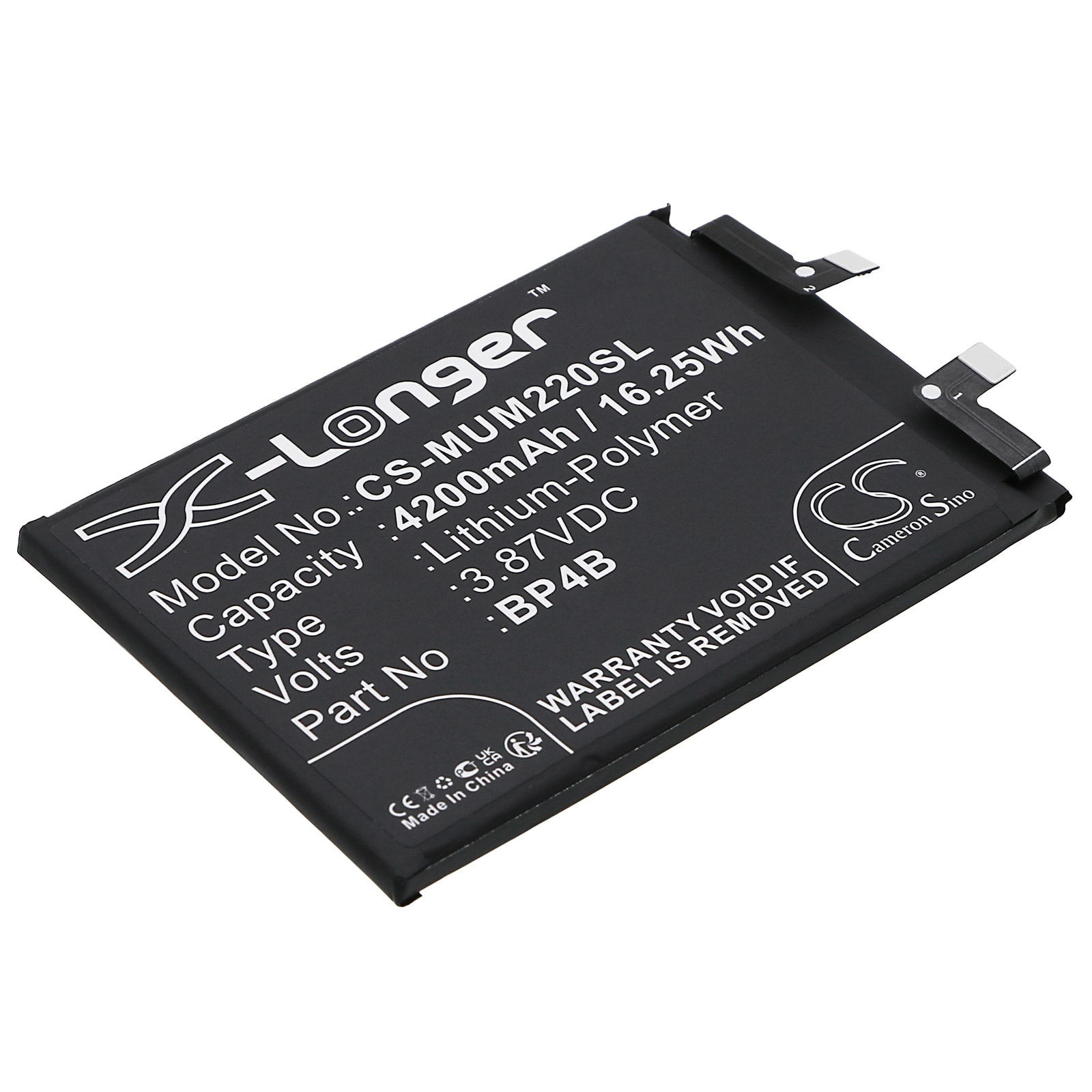 Batteri for SmartPhone, Mobil for Xiaomi Mi 12 Lite 5G, 2203129I, 2203129G