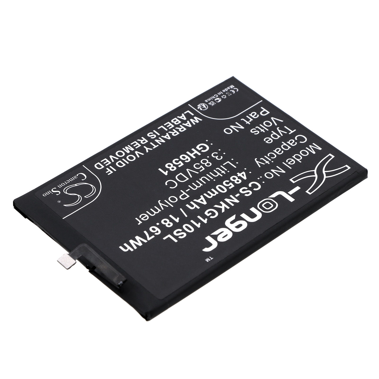 Batteri for SmartPhone, Mobil for $ 0000080n G11 Plus 2022, TA-1421, TA-1413 og andre.
