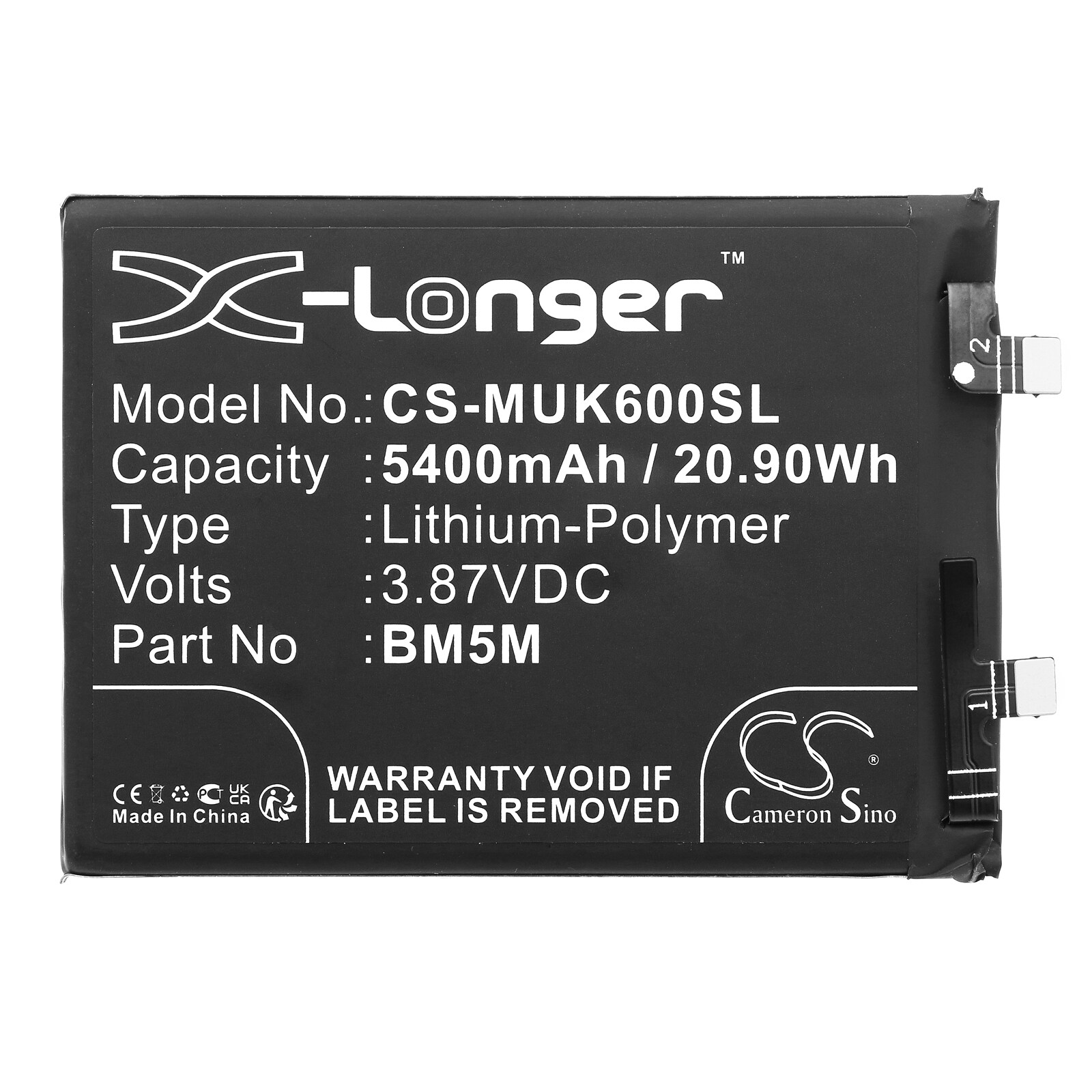 Batteri for SmartPhone, Mobil for Redmi K60