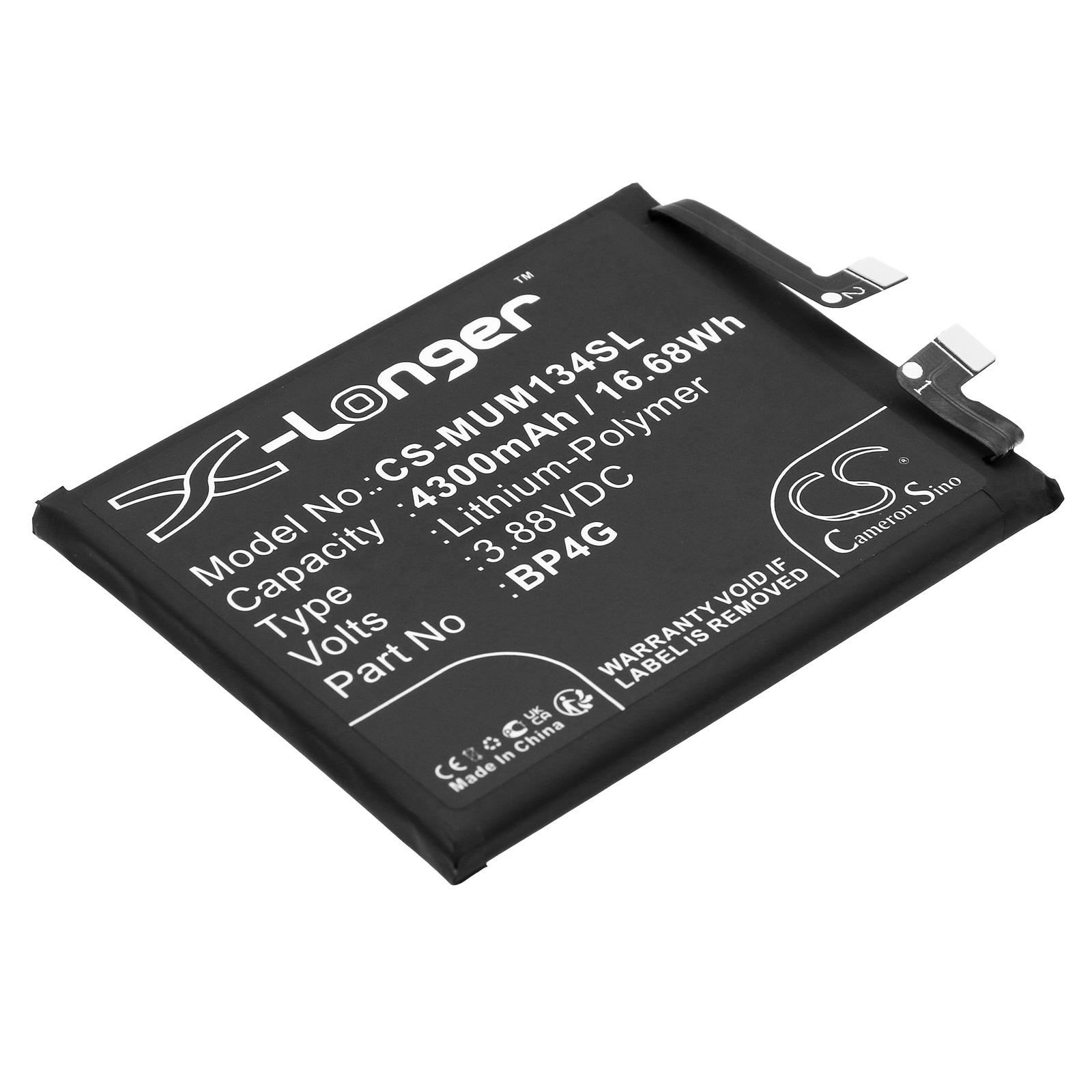 Batteri for SmartPhone, Mobil for Xiaomi Mi 13, Mi 13 5G, 2211133C og andre.