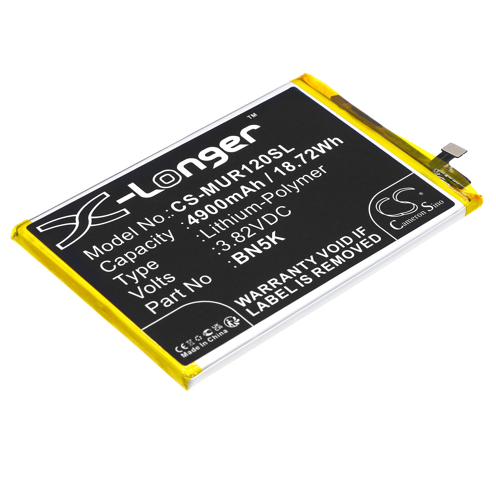 Batteri for smarttelefon, mobil for POCO C55, 22127PC95I