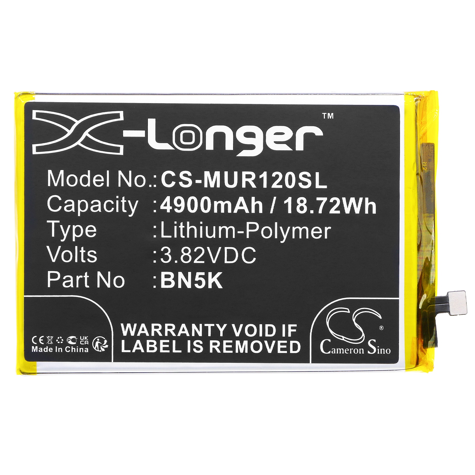 Batteri for smarttelefon, mobil for POCO C55, 22127PC95I