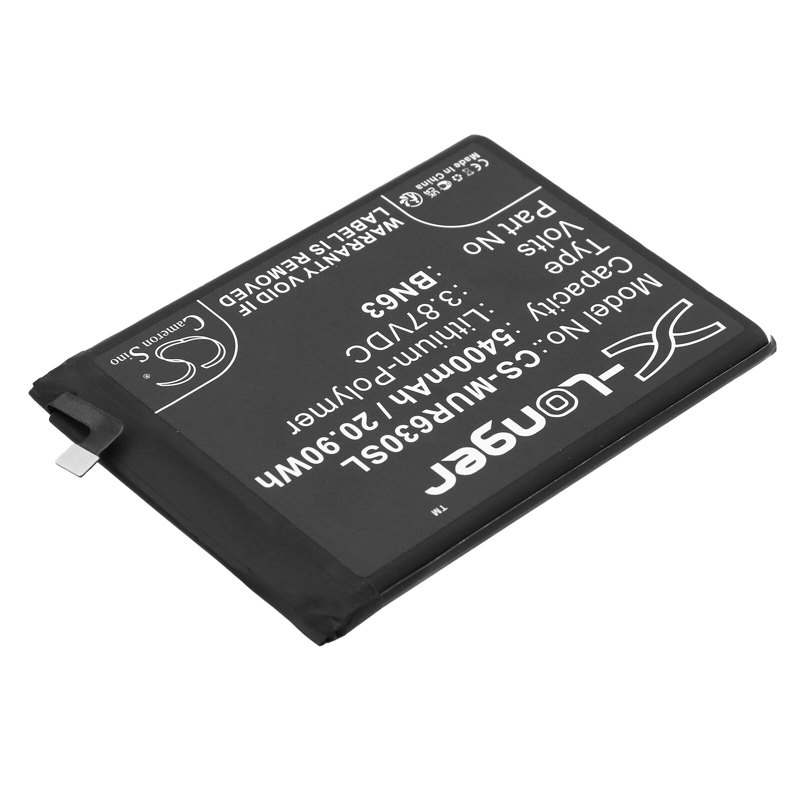 Batteri til smarttelefon, mobil til Redmi 10 Prime, 22011119TI