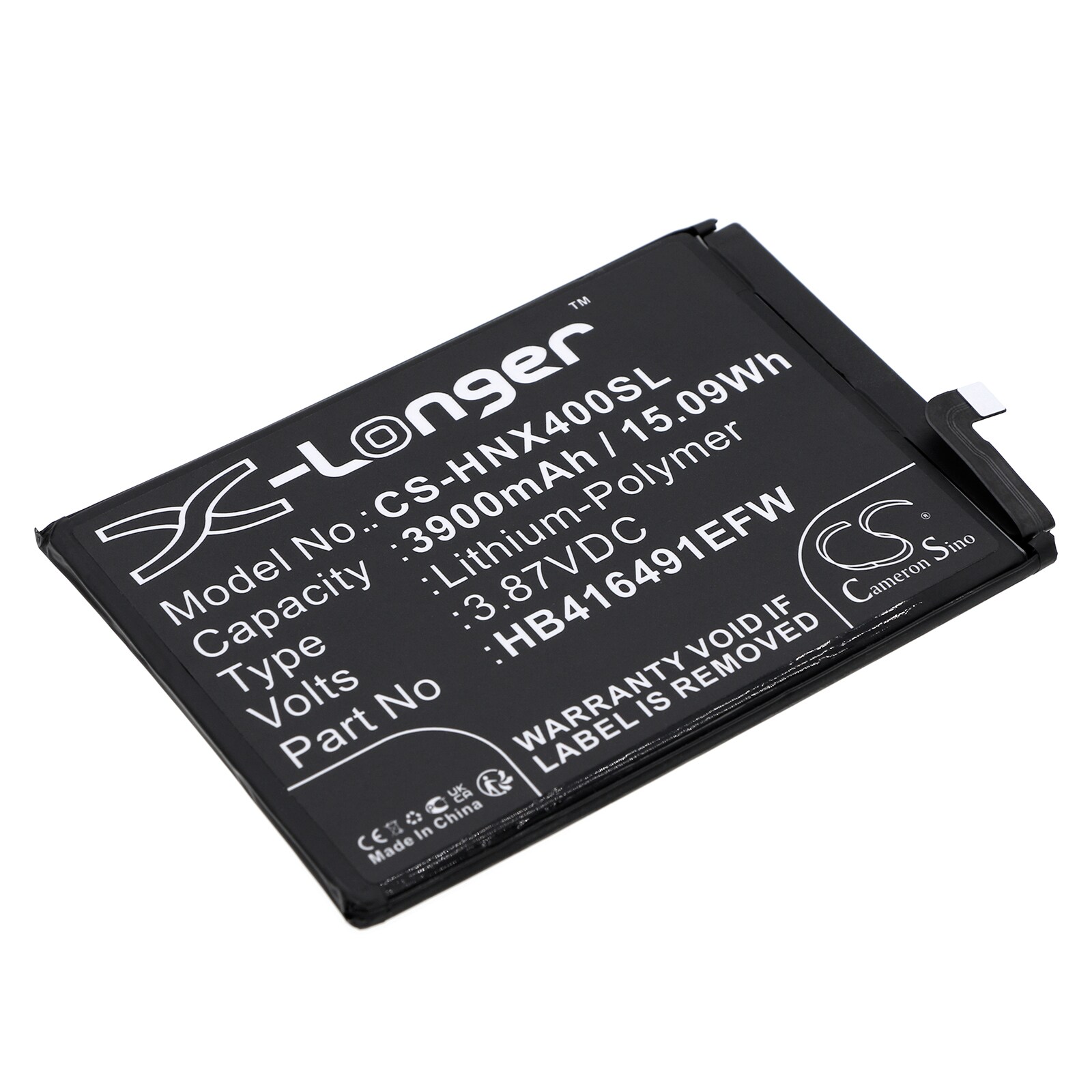 Batteri for smarttelefon, mobil for Honor Play 7T Pro, DIO-AN00, X40i