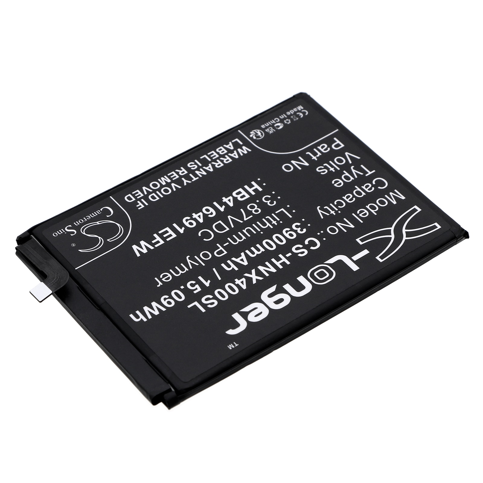 Batteri for smarttelefon, mobil for Honor Play 7T Pro, DIO-AN00, X40i