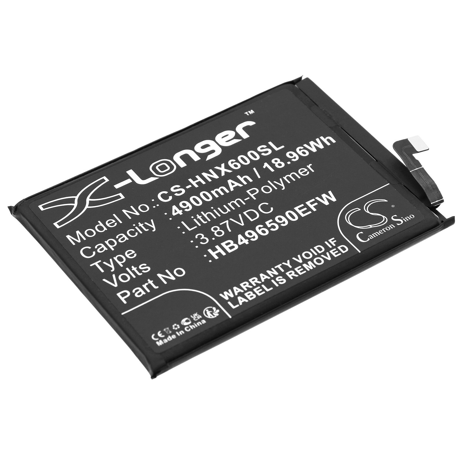 Batteri for SmartPhone, Mobil for Honor Play 20, Changwan 20, KOZ-AL00 og andre.