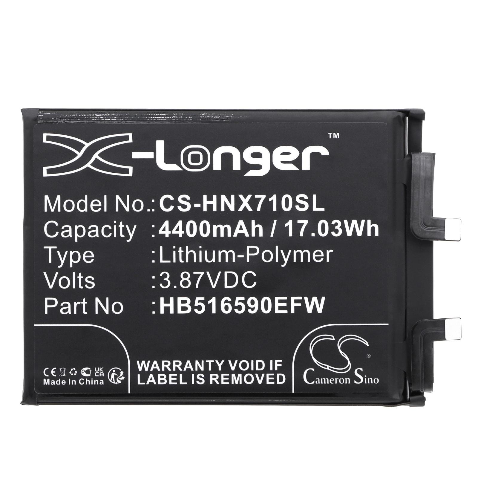 Batteri for SmartPhone, Mobil for Honor 70 Pro