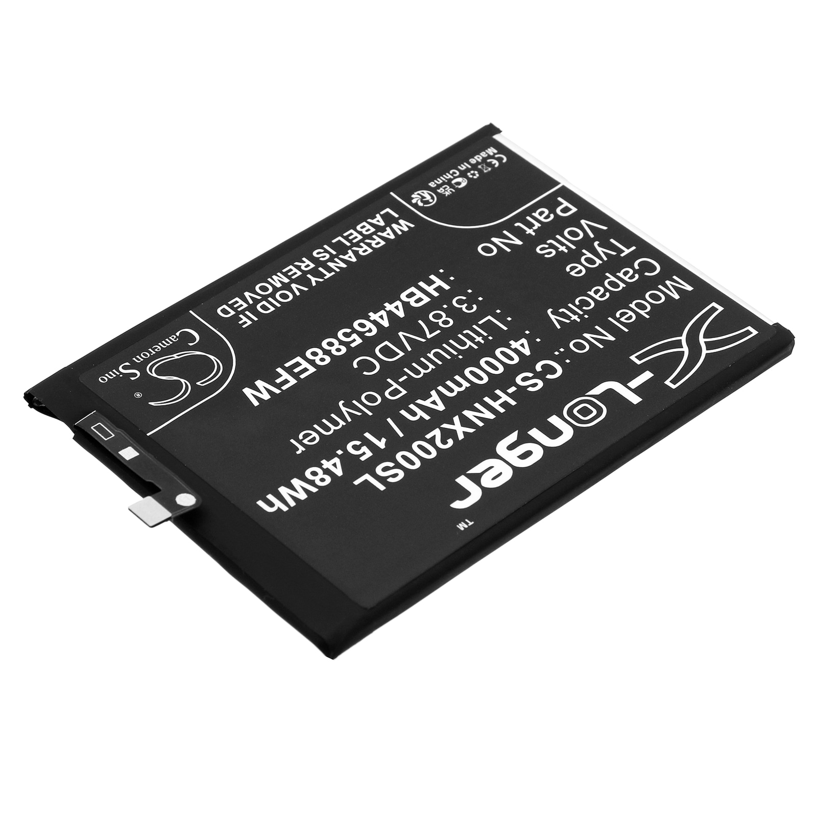 Batteri for smarttelefon, mobil for Honor X20 SE 5G, CHL-AN00