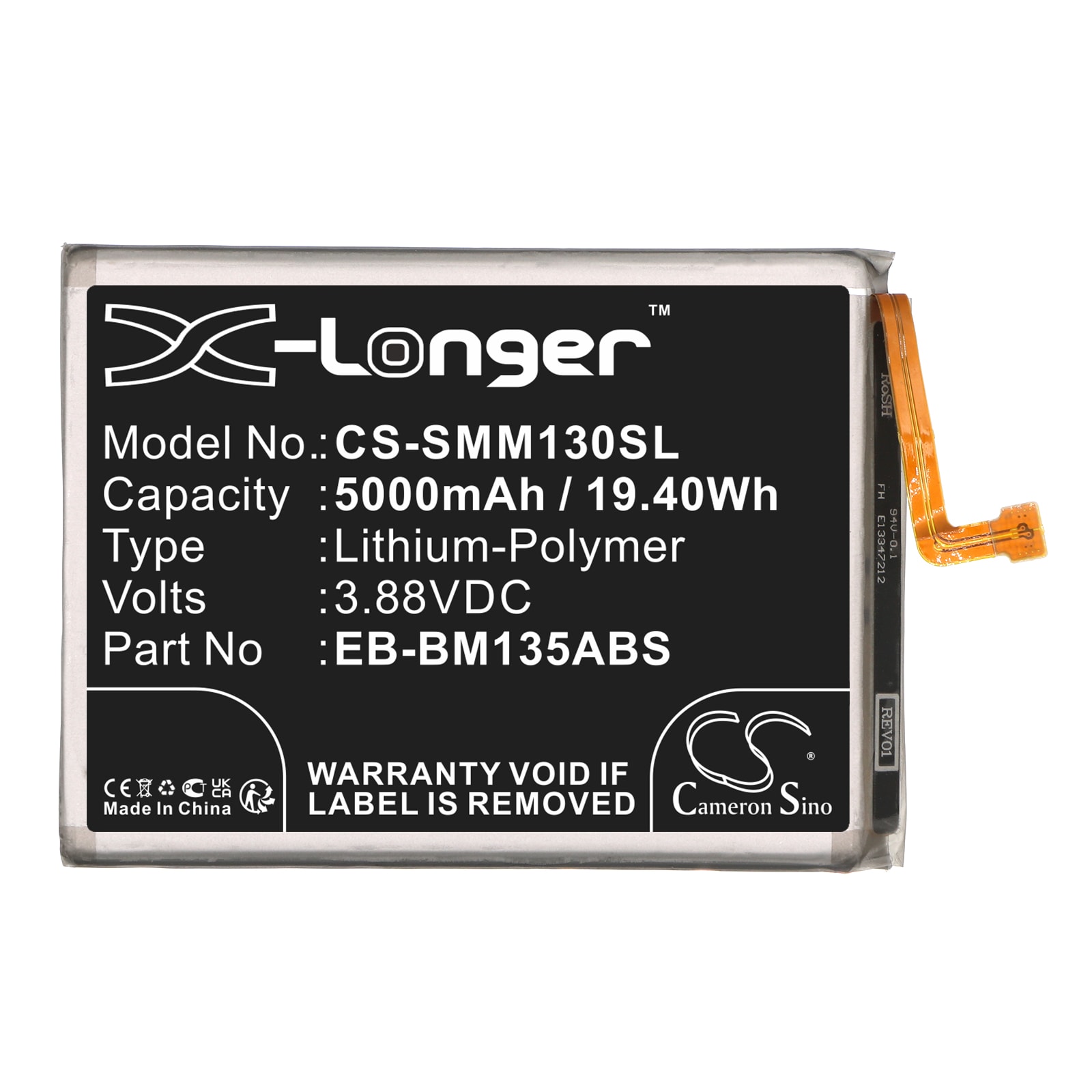 Batteri for SmartPhone, Mobil for Samsung Galaxy M13, SM-M136B/DS