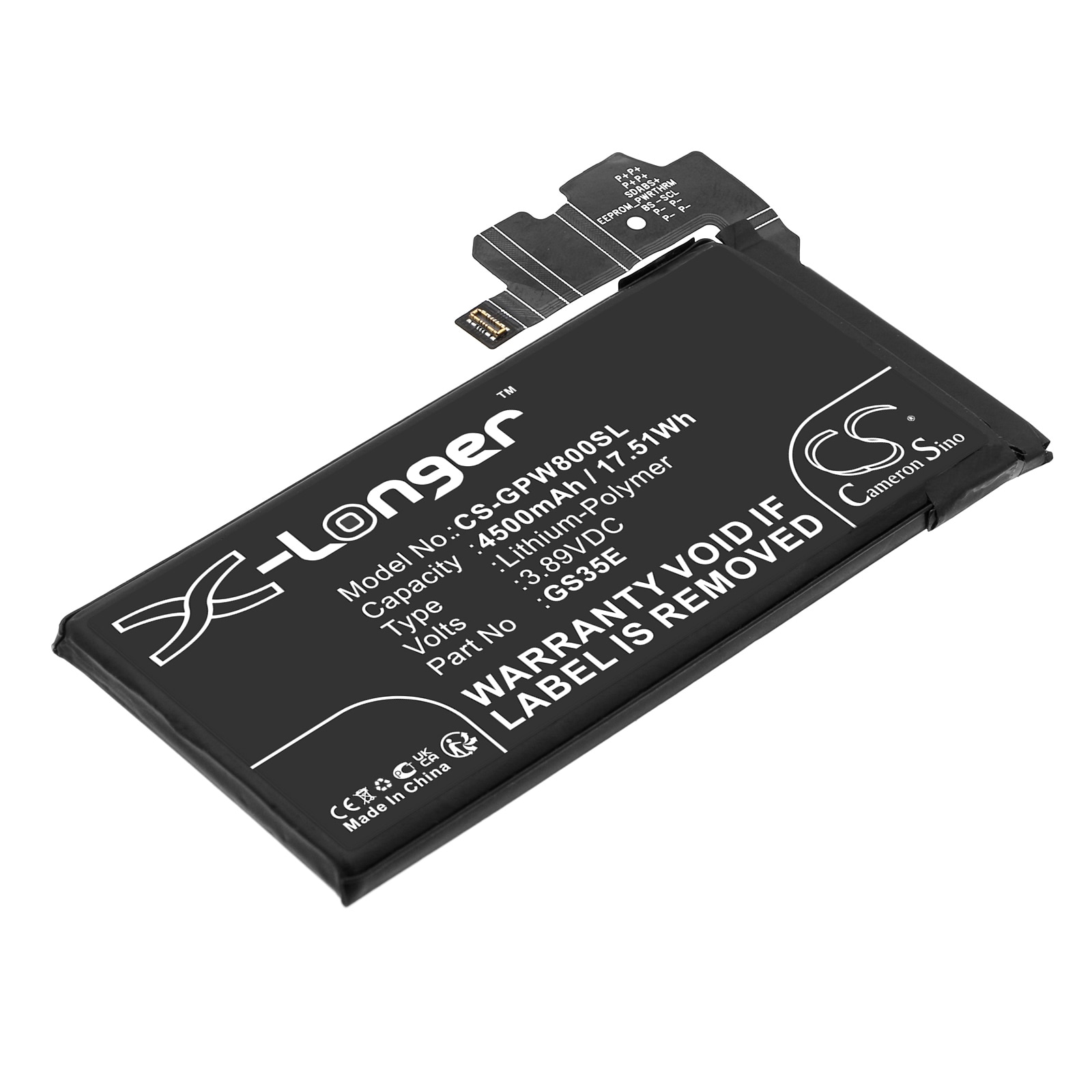 Batteri for SmartPhone, Mobil for Google Pixel 8, GKWS6, G9BQD