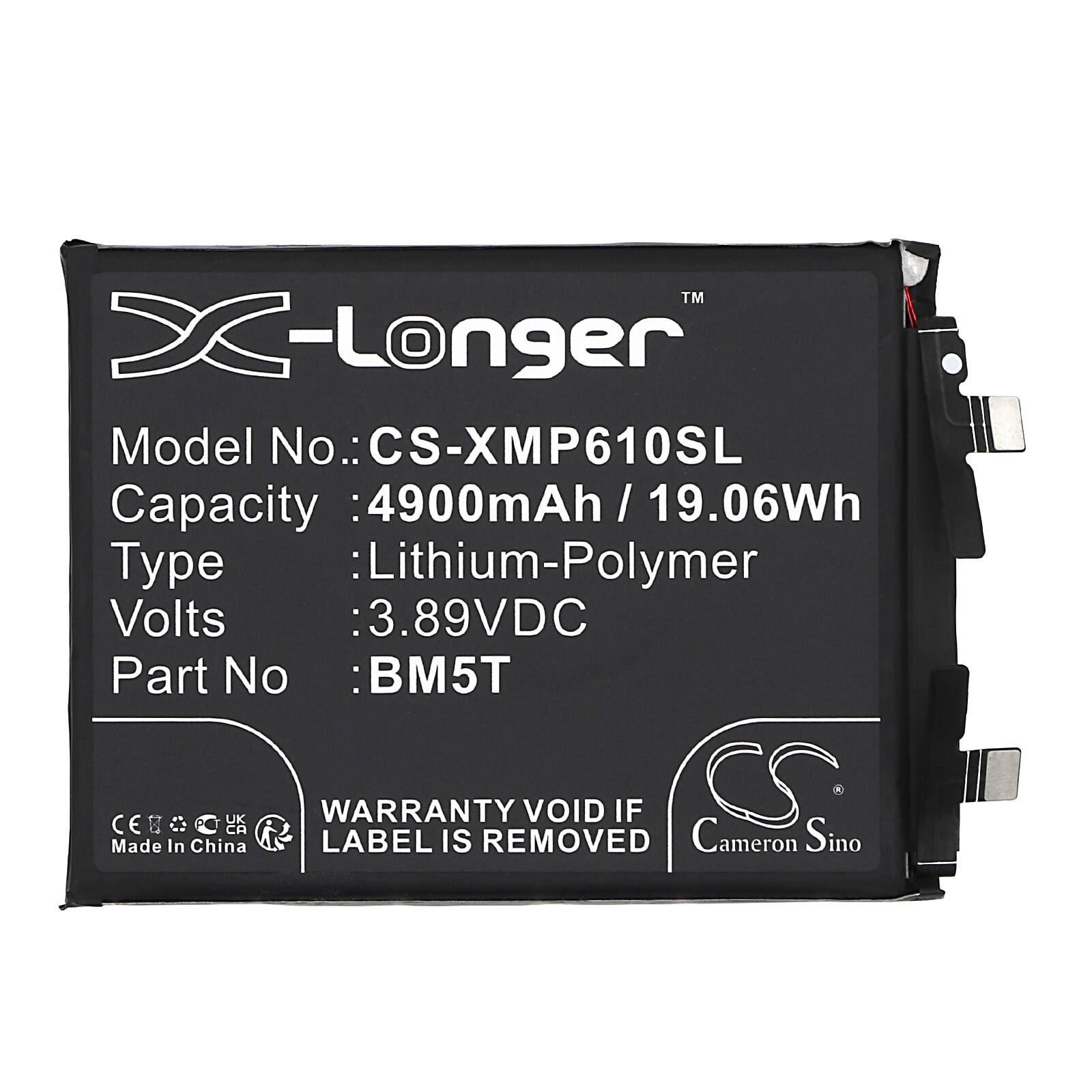 Batteri for SmartPhone, Mobil for Xiaomi 2306EPN60G, 13T 5G