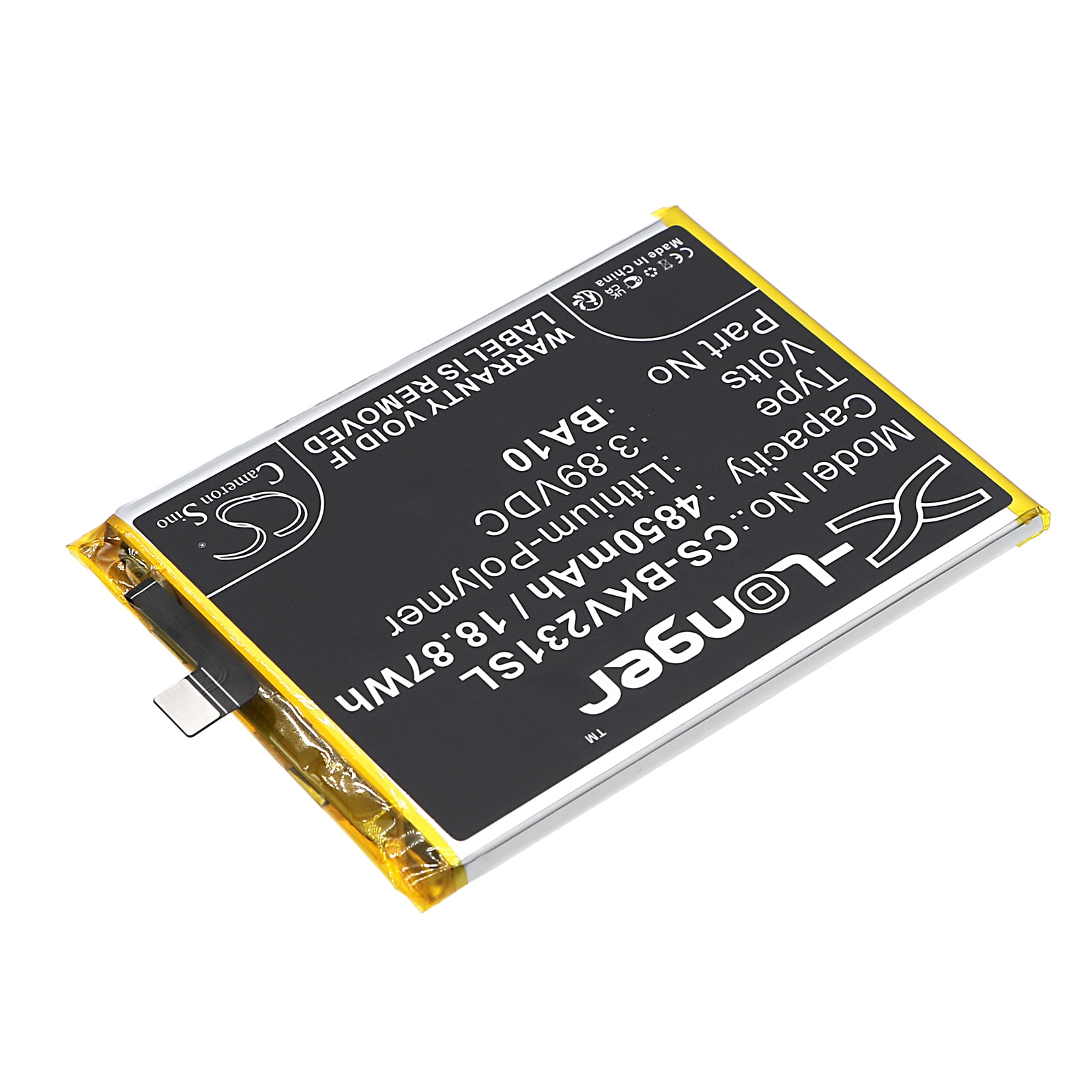 Batteri for SmartPhone, Mobil for VIVO Y17S, V36m, V2318A etc.