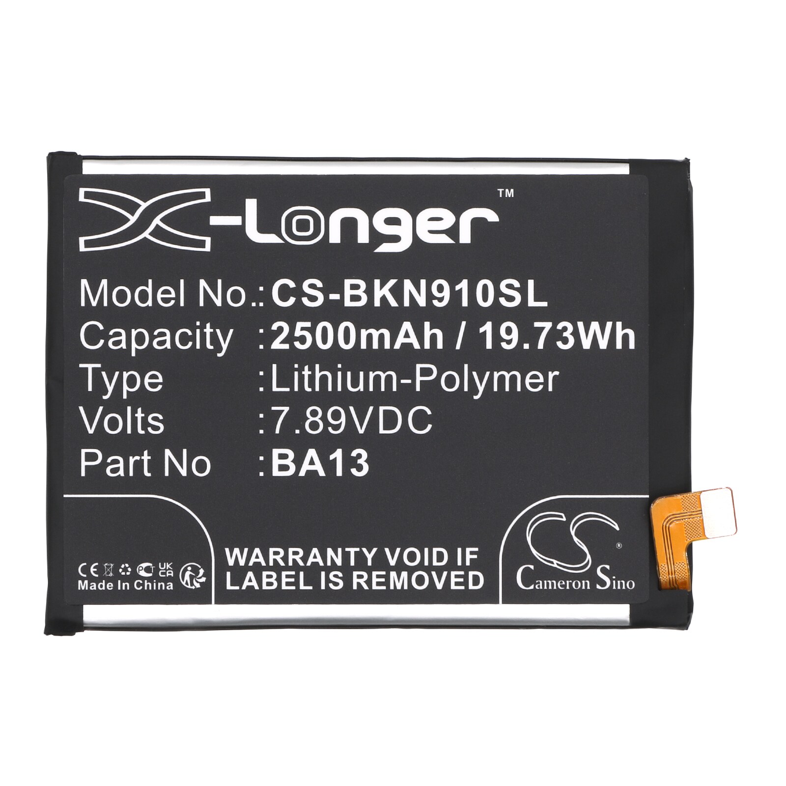 Batteri for SmartPhone, Mobil for VIVO IQOO Neo 9 pro