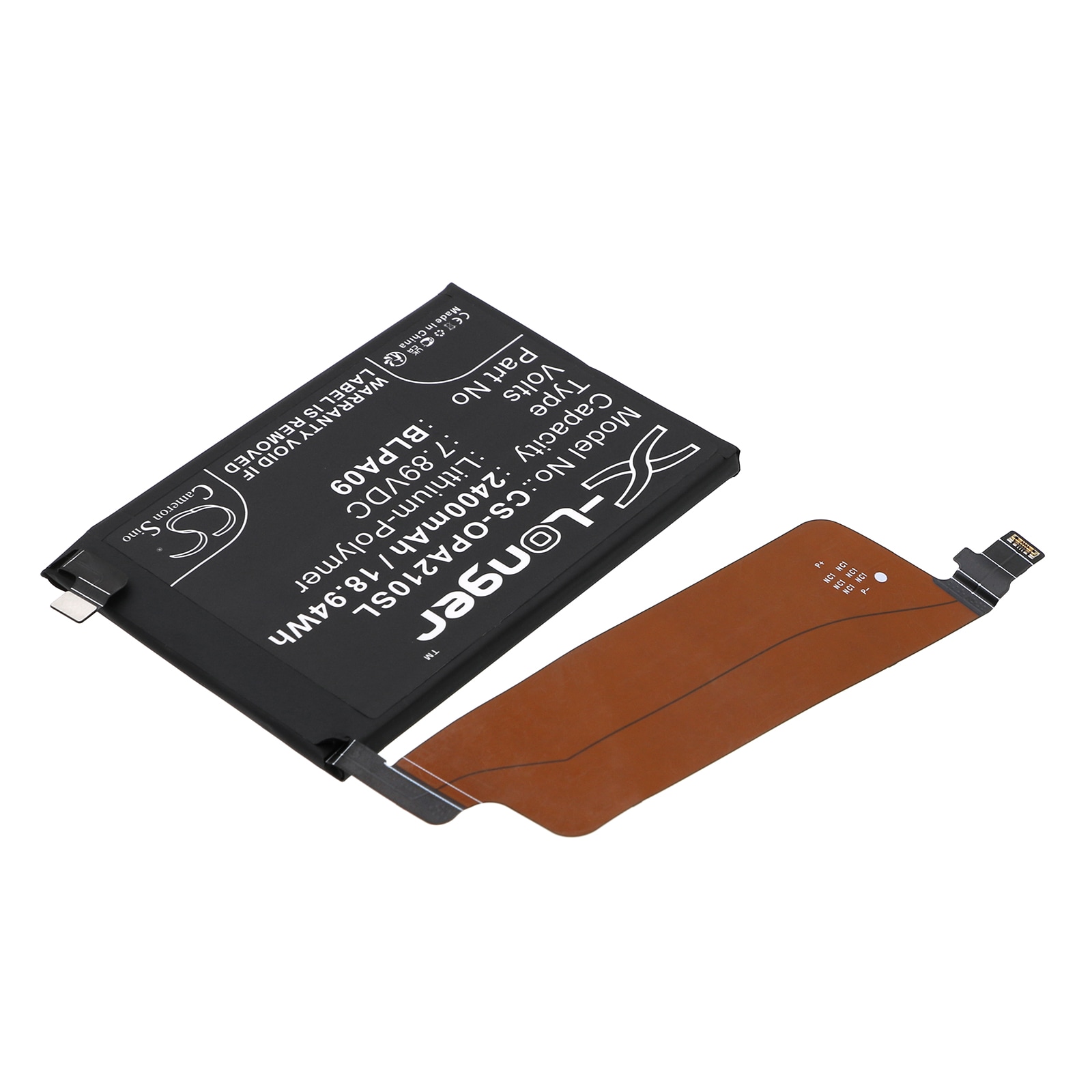 Batteri for SmartPhone, Mobil for Oneplus Ace 2 Pro