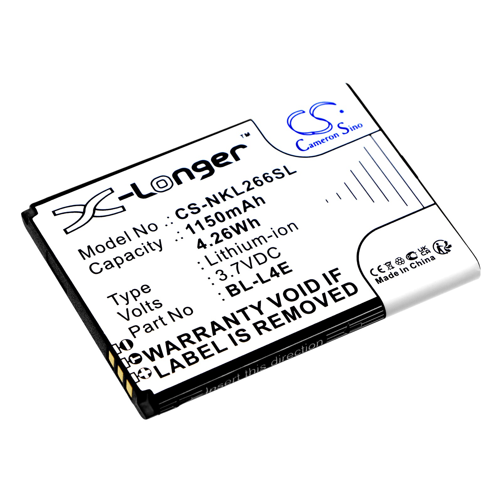 Batteri for SmartPhone, Mobil for Nokia 2660 Flip 4G
