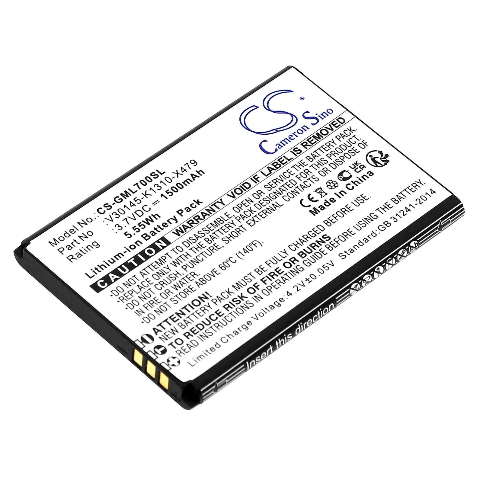 Batteri for SmartPhone, Mobil for Gigaset GL7