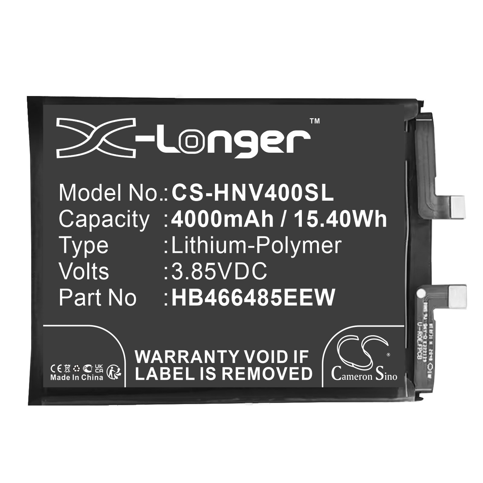 Batteri for SmartPhone, Mobil for Honor View 40