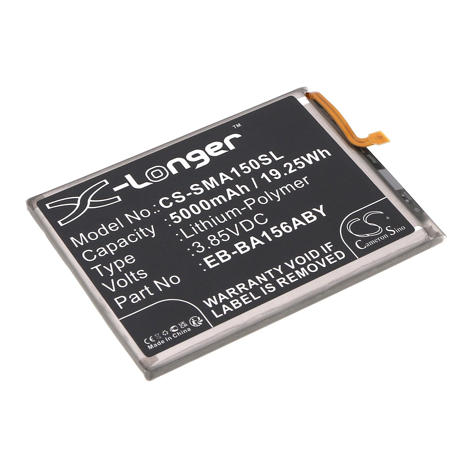 Batteri for SmartPhone, Mobil for Samsung Galaxy A15 4G 2024, SM-A155F/N og andre.